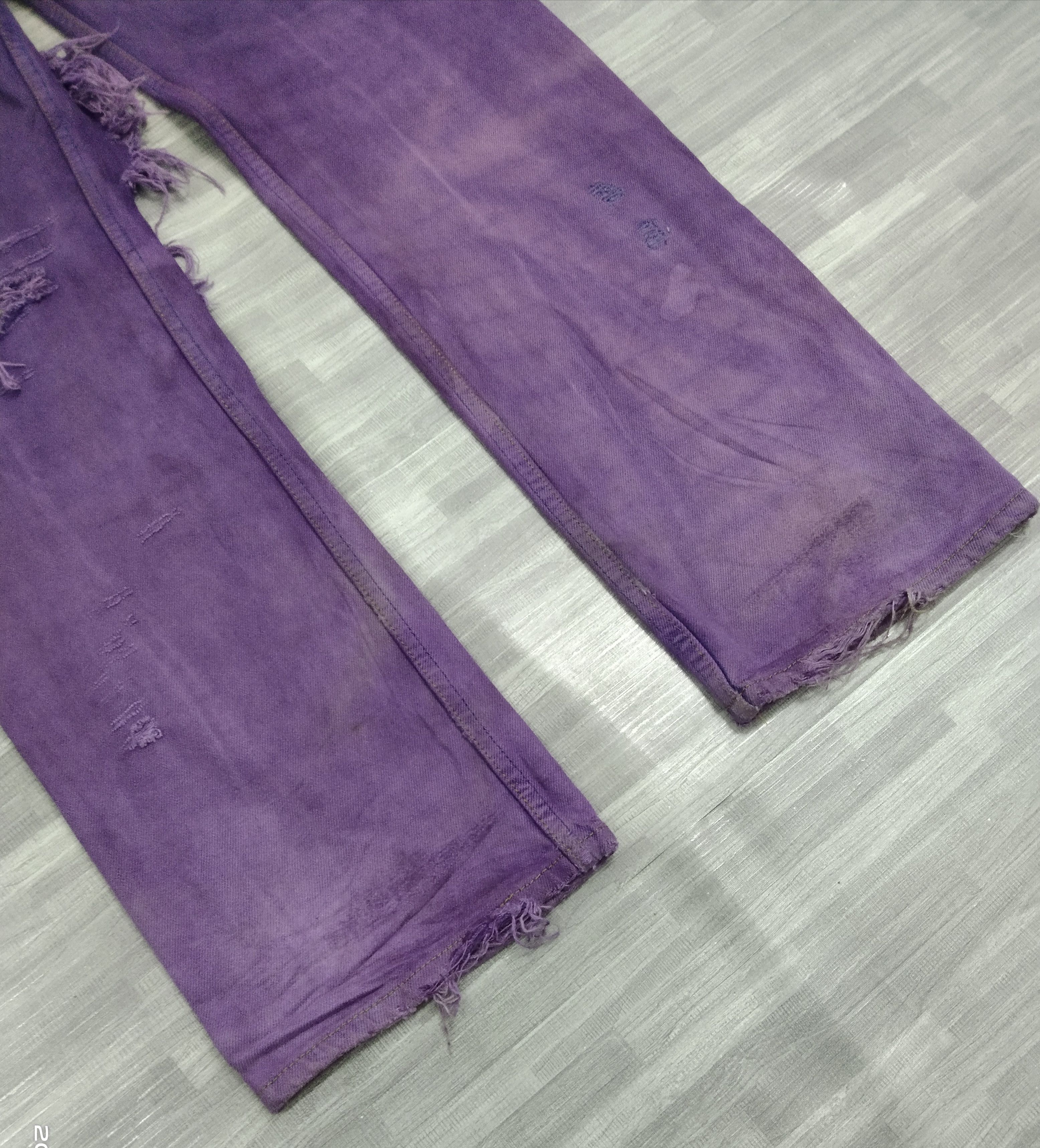 Levi's Vintage Clothing INSANE 90s🔥 LEVIS 501 VINTAGE 90s DENIM PANTS Size US 30 / EU 46 - 10 Thumbnail