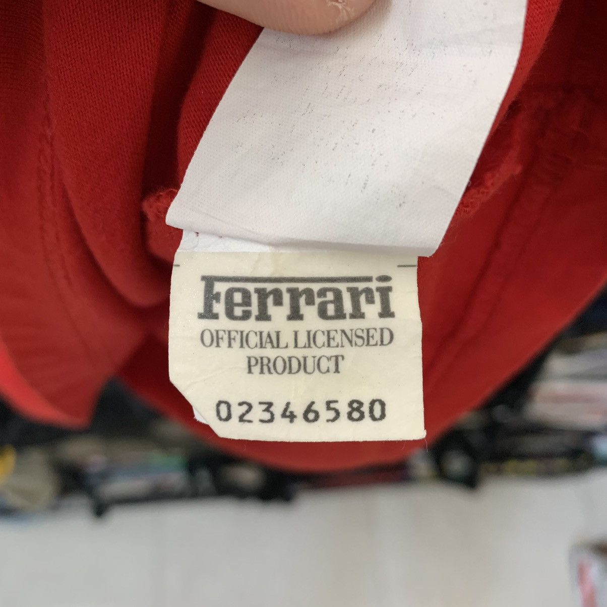 Ferrari VINTAGE FERRARI LOGO TEE Size US L / EU 52-54 / 3 - 6 Thumbnail