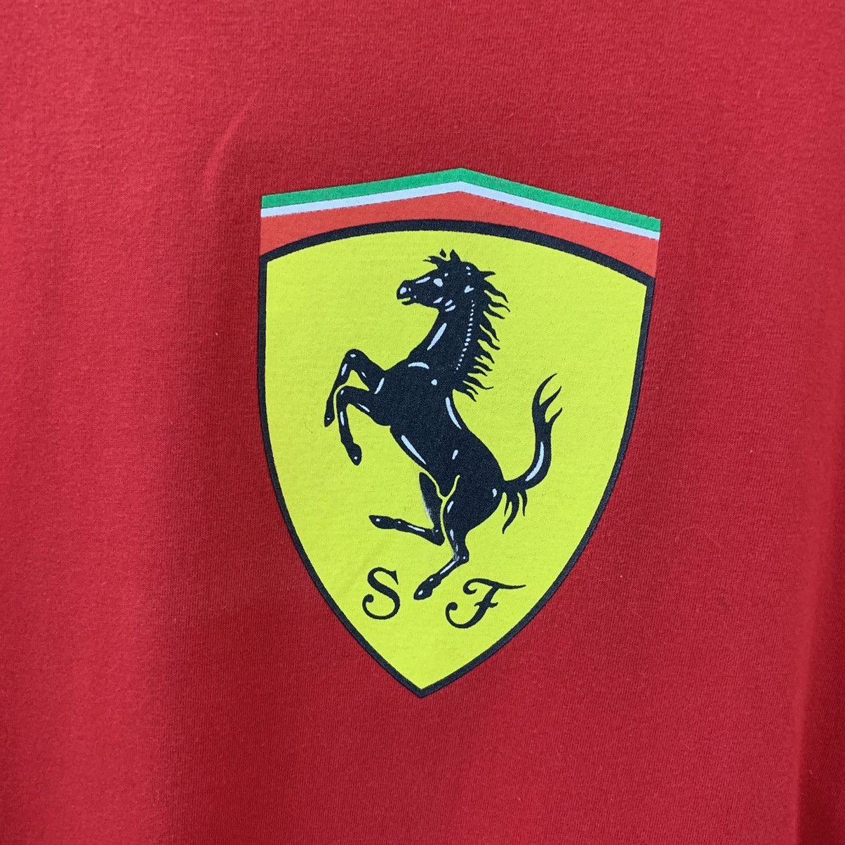 Ferrari VINTAGE FERRARI LOGO TEE Size US L / EU 52-54 / 3 - 2 Thumbnail
