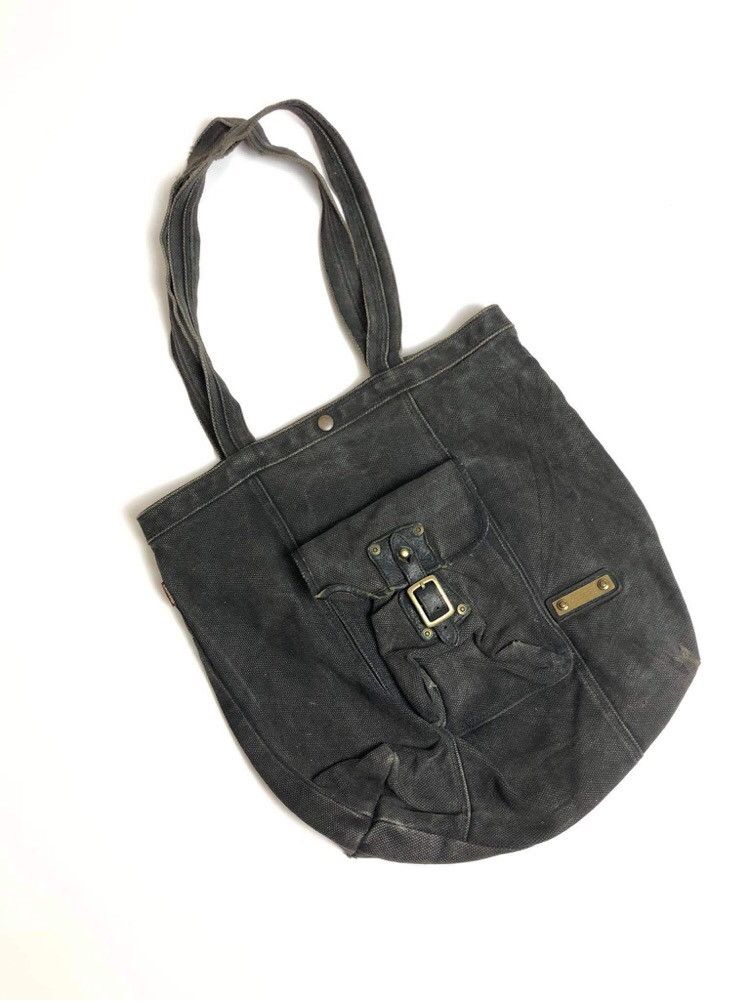 Designer × Japanese Brand Japanese Designer Style Canvas Tote Bag Size ONE SIZE - 1 Thumbnail