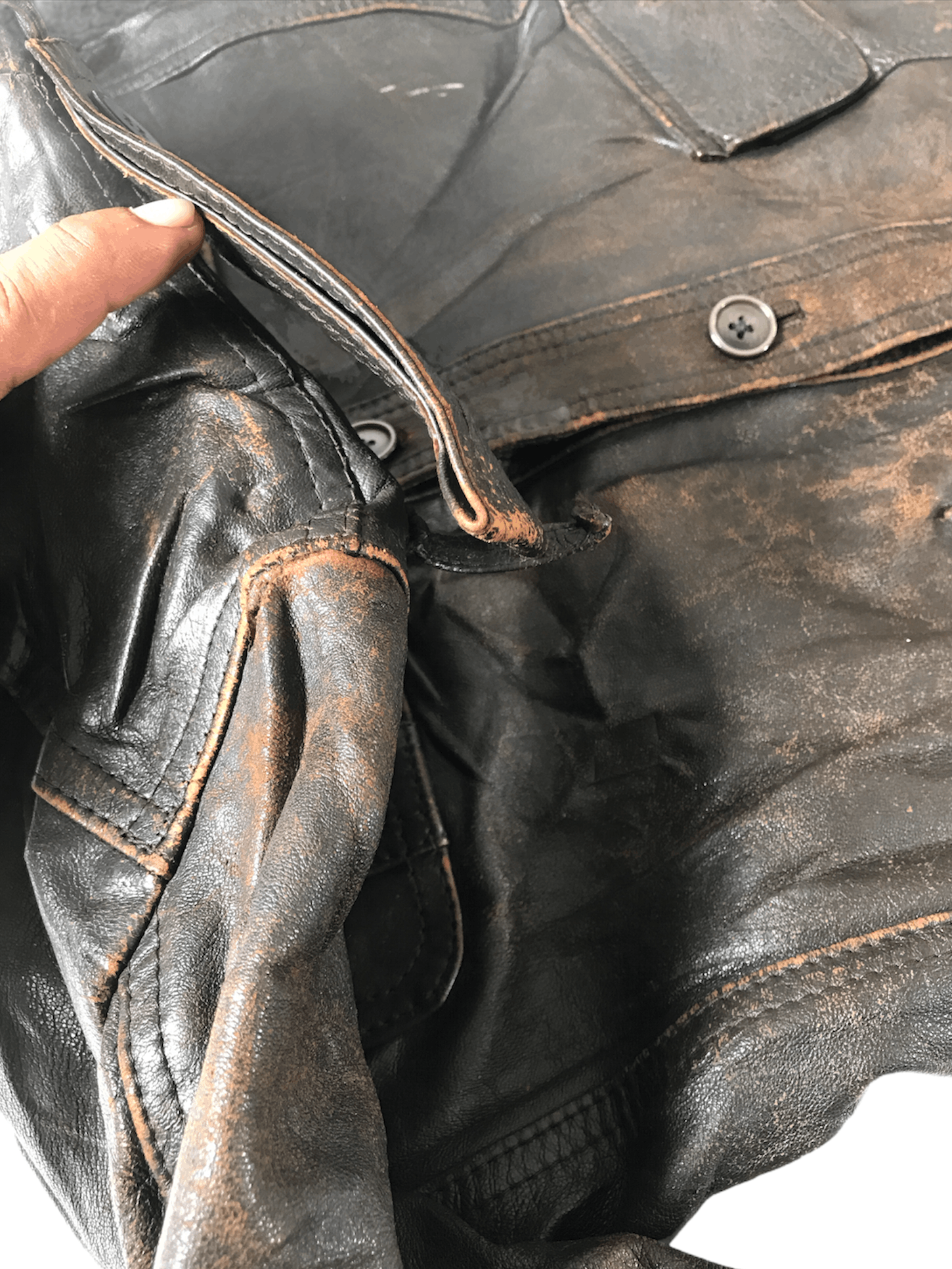 Japanese Brand × Vintage Vintage Japanese Brand Leather Jacket Size US S / EU 44-46 / 1 - 5 Thumbnail