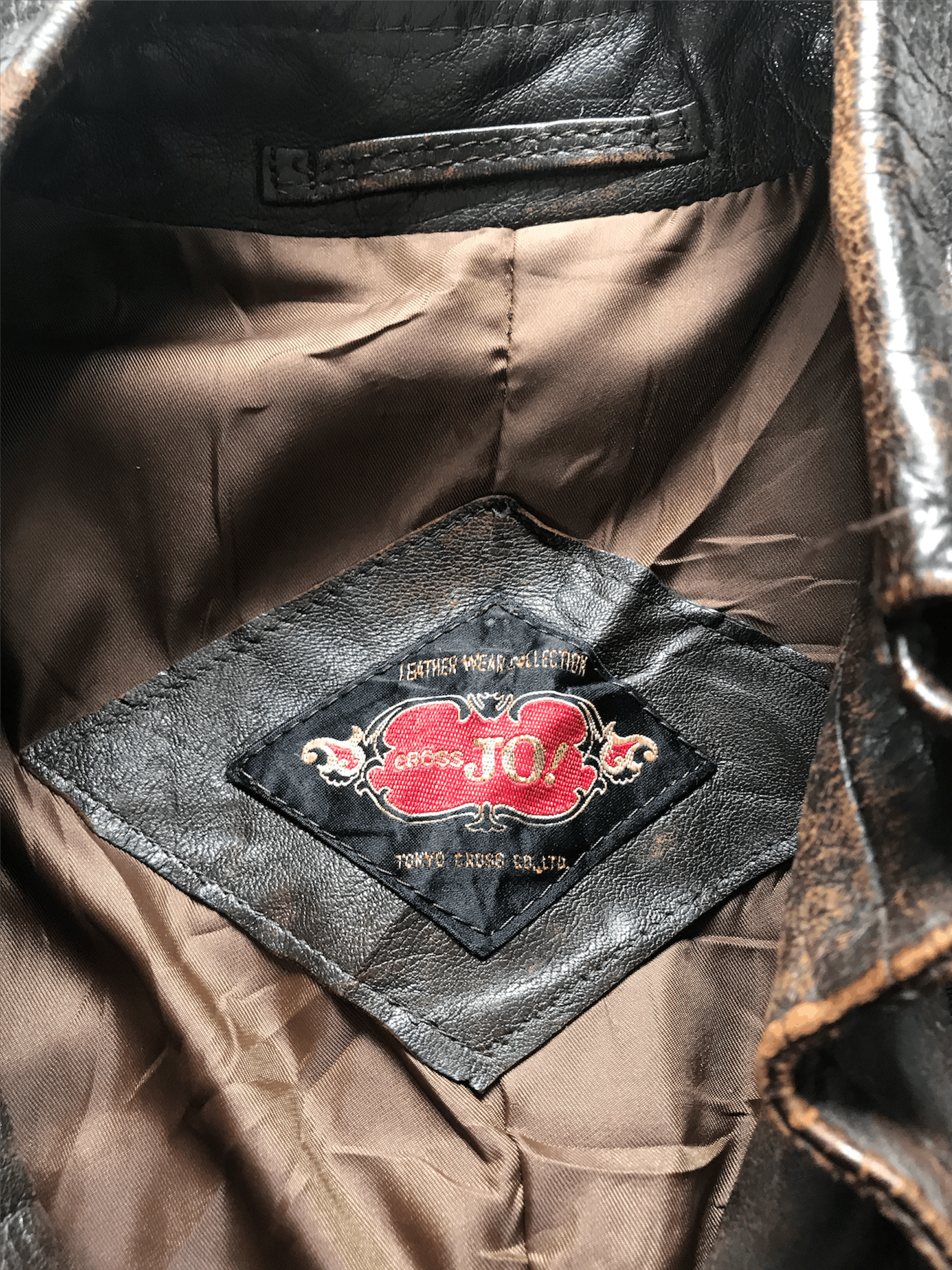 Japanese Brand × Vintage Vintage Japanese Brand Leather Jacket Size US S / EU 44-46 / 1 - 4 Thumbnail