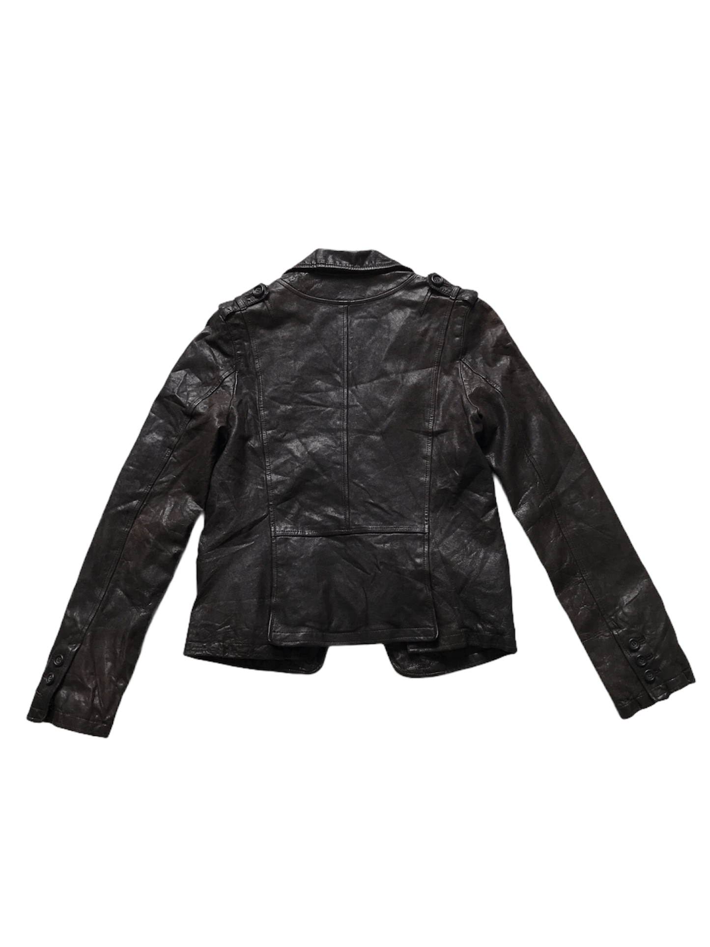 Japanese Brand × Vintage Vintage Japanese Brand Leather Jacket Size US XS / EU 42 / 0 - 2 Thumbnail