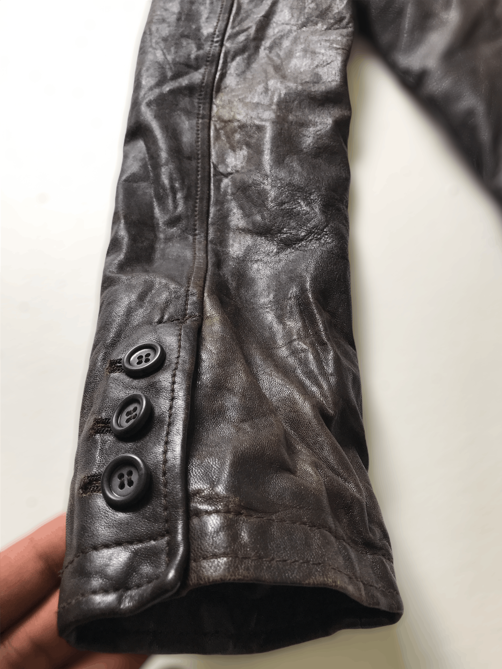 Japanese Brand × Vintage Vintage Japanese Brand Leather Jacket Size US XS / EU 42 / 0 - 4 Thumbnail