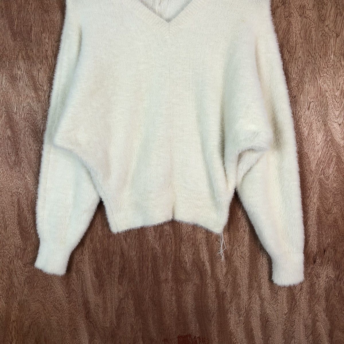 Japanese Brand GU japan Shag Shaggy Fur Mohair Knitwear #6690 Size S / US 4 / IT 40 - 3 Thumbnail