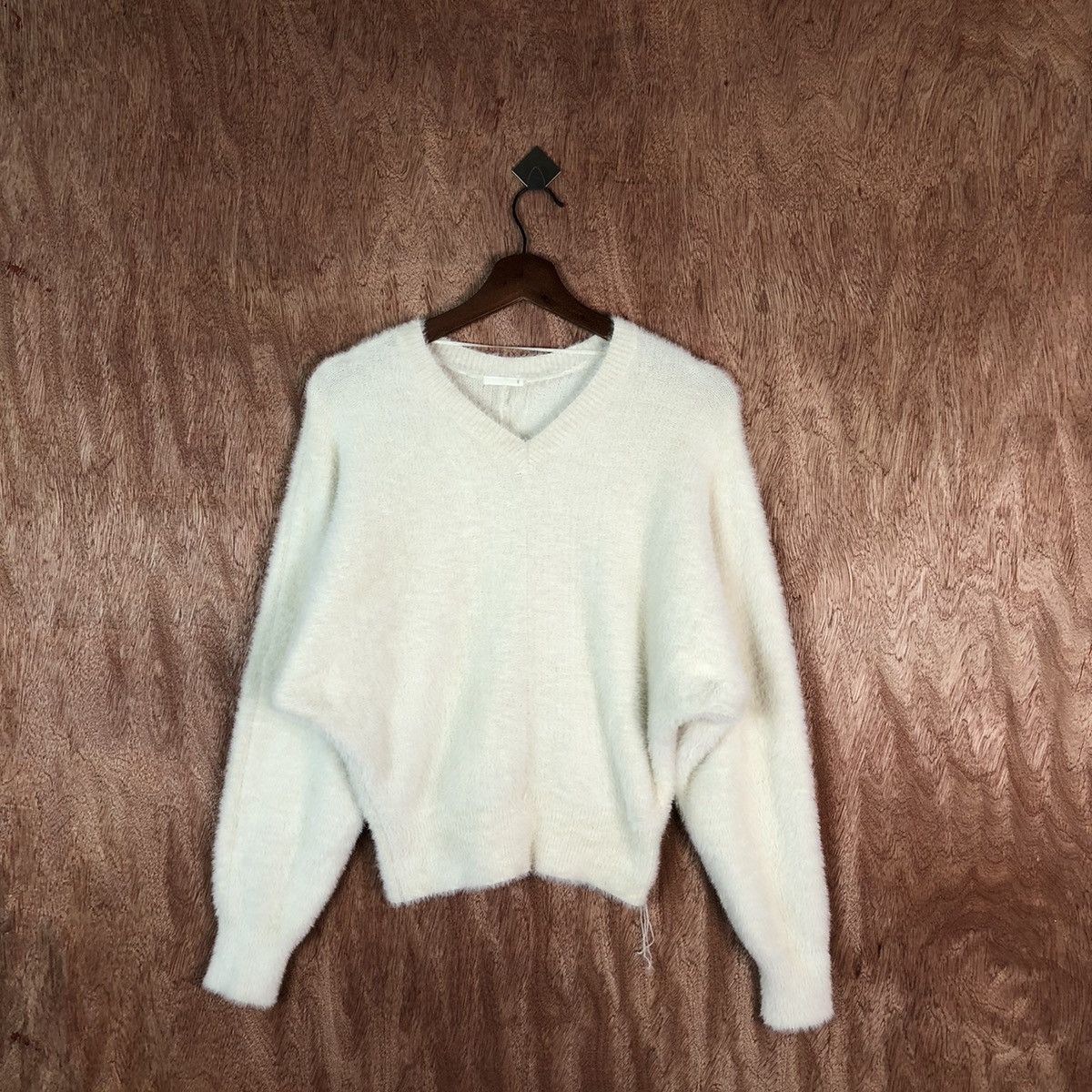 Japanese Brand GU japan Shag Shaggy Fur Mohair Knitwear #6690 Size S / US 4 / IT 40 - 1 Thumbnail