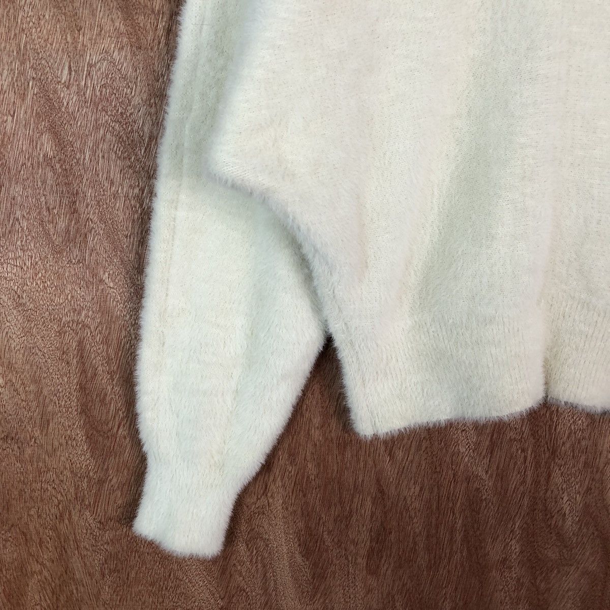 Japanese Brand GU japan Shag Shaggy Fur Mohair Knitwear #6690 Size S / US 4 / IT 40 - 4 Thumbnail