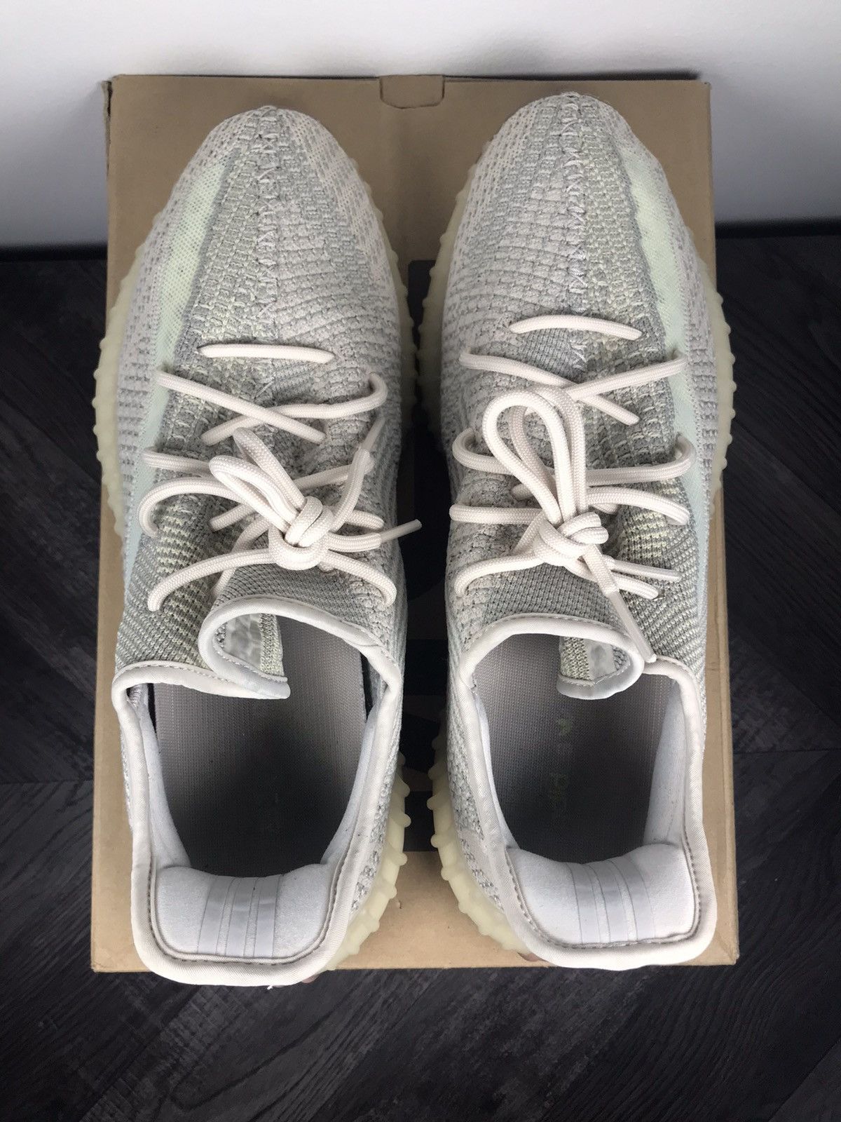Adidas × Kanye West Adidas Yeezy Boost 350 V2 Citrin Non Reflective Size US 14 / EU 47 - 5 Thumbnail
