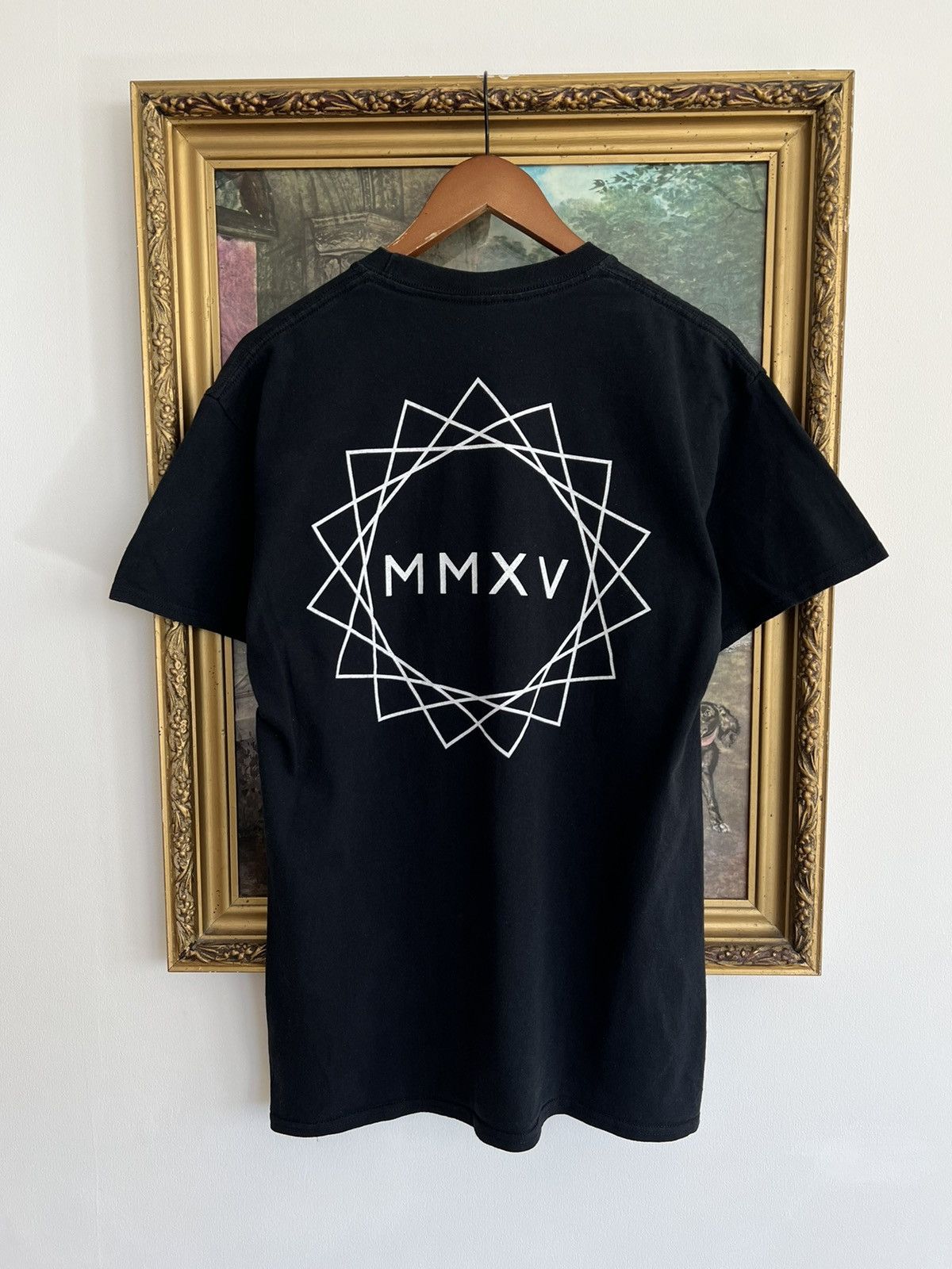 Band Tees Vintage 2015 Marilyn Manson Black Tee Size US L / EU 52-54 / 3 - 2 Thumbnail