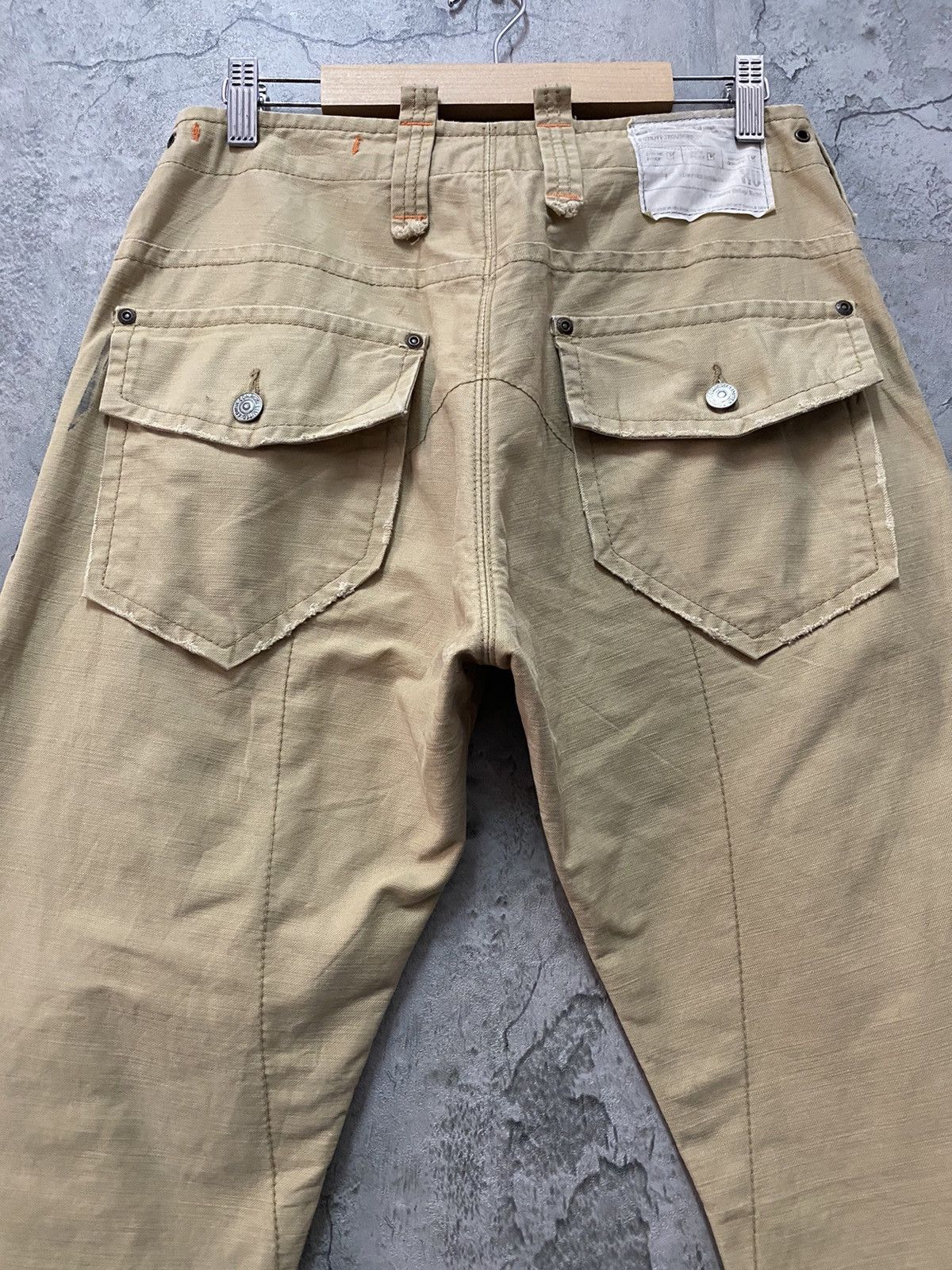 Edwin × Japanese Brand × Vintage Vintage Edwin Bush Pocket Bootcut Flared Pants Size US 30 / EU 46 - 12 Thumbnail