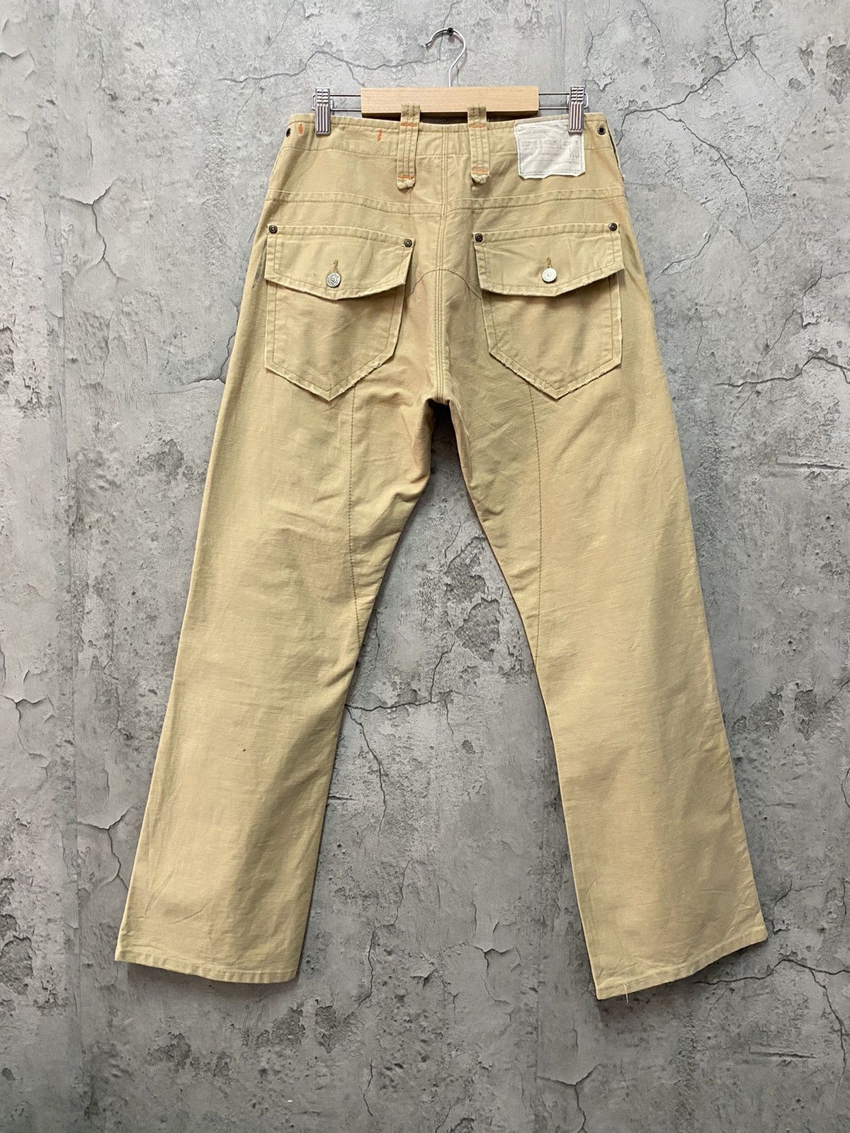 Edwin × Japanese Brand × Vintage Vintage Edwin Bush Pocket Bootcut Flared Pants Size US 30 / EU 46 - 2 Thumbnail