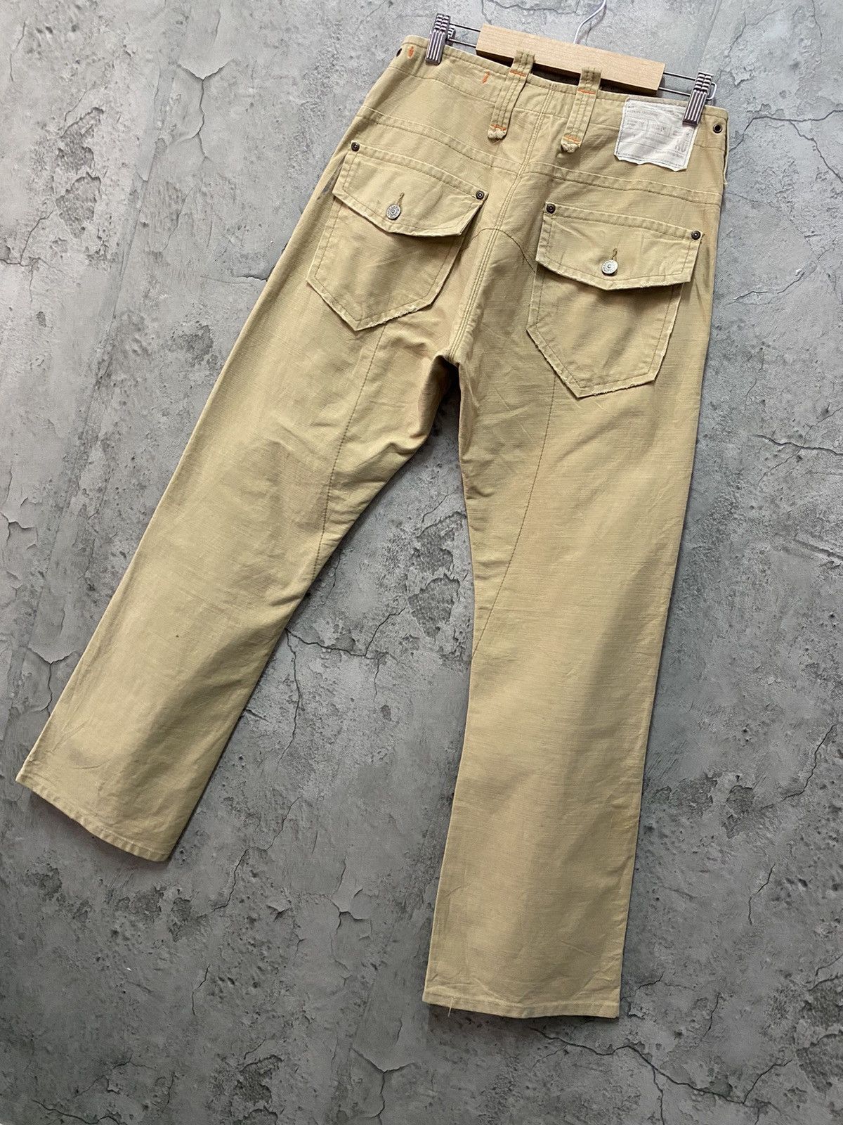 Edwin × Japanese Brand × Vintage Vintage Edwin Bush Pocket Bootcut Flared Pants Size US 30 / EU 46 - 10 Thumbnail