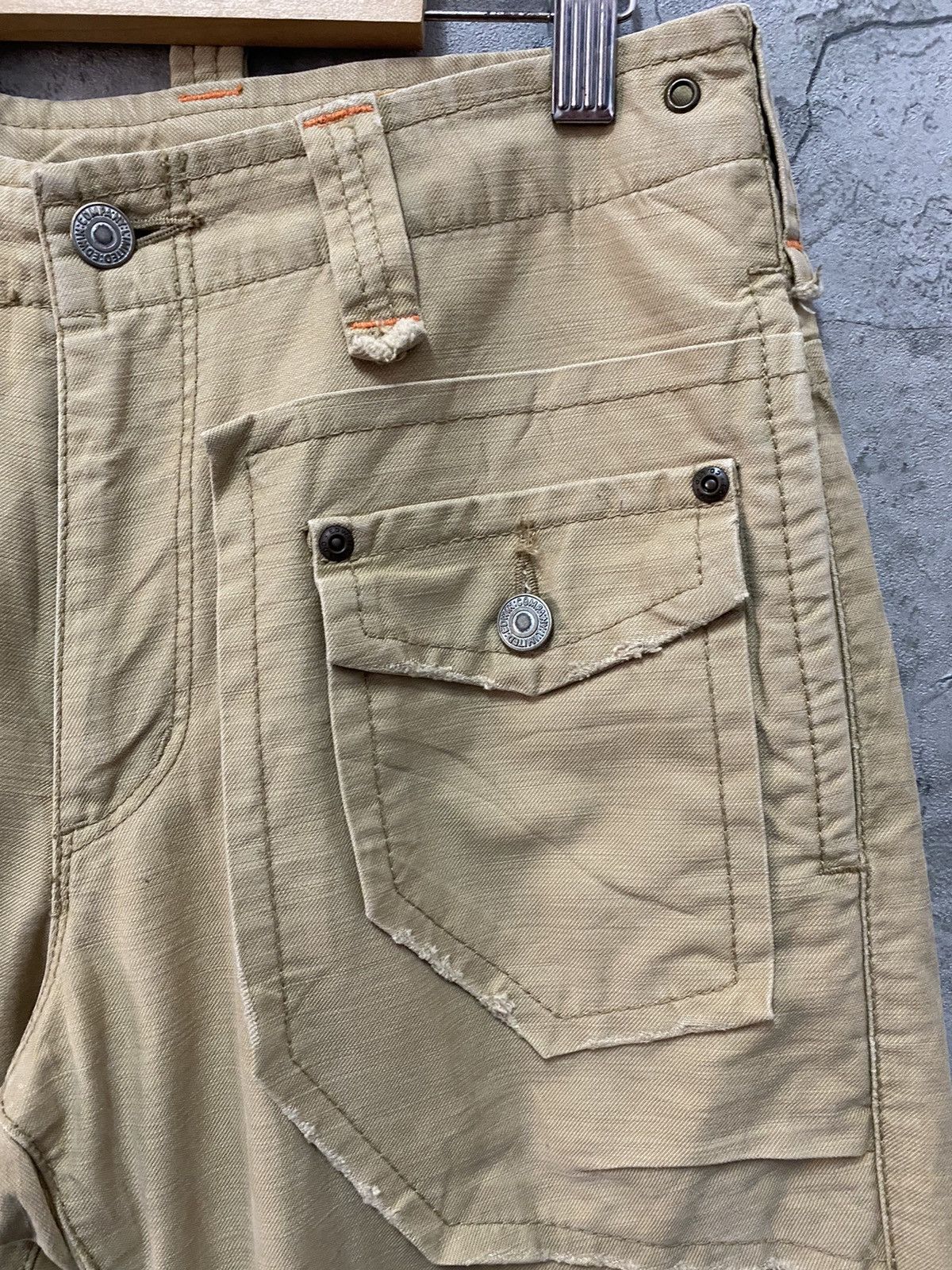 Edwin × Japanese Brand × Vintage Vintage Edwin Bush Pocket Bootcut Flared Pants Size US 30 / EU 46 - 9 Thumbnail