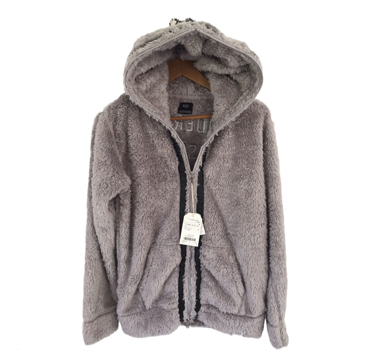 Japanese Brand × Uniqlo Azul Zip Up Hoodie Fleece Zipper Jacket Size US M / EU 48-50 / 2 - 3 Thumbnail