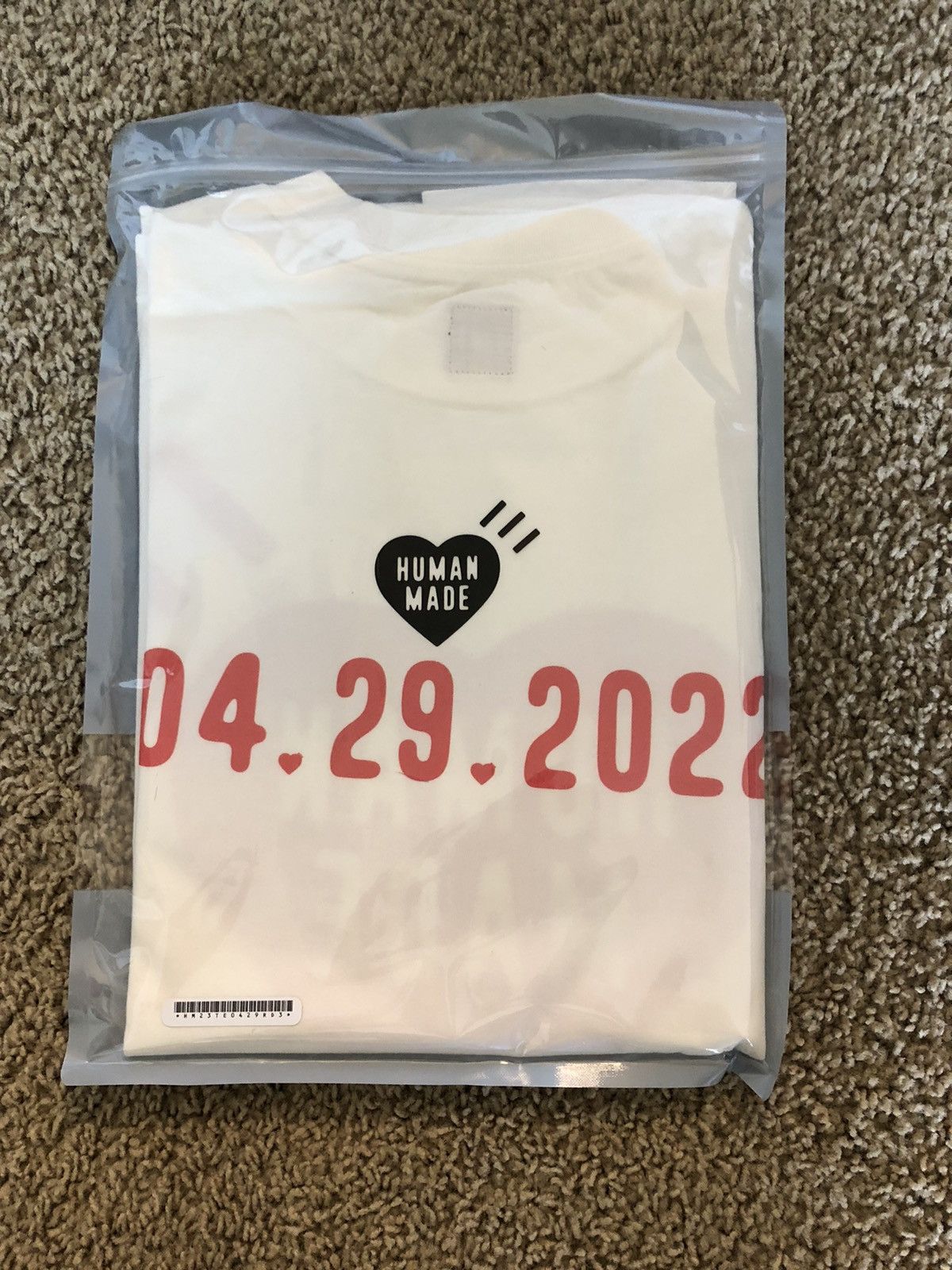 Human Made Human Made HEART LOGO T-SHIRT 04-29-2022 Size US L / EU 52-54 / 3 - 4 Thumbnail