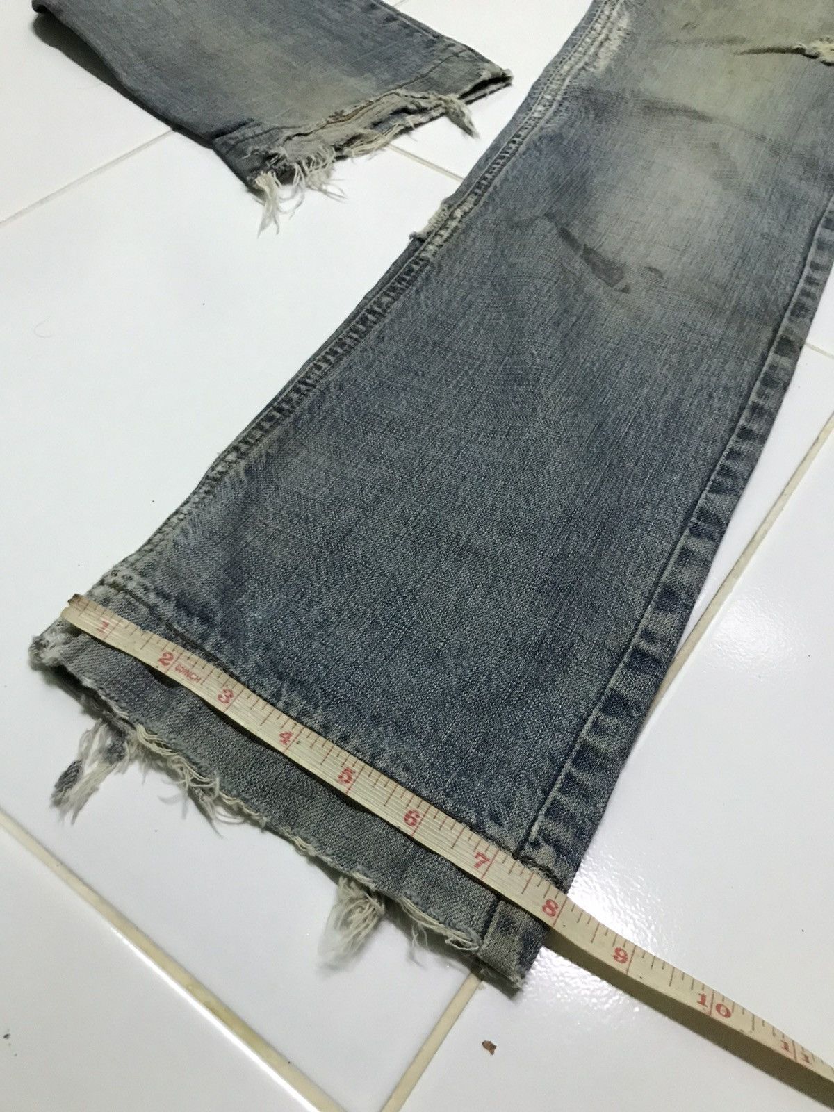 Dolce & Gabbana × Vintage Dolce & gabbana distressed jeans Size 33" - 11 Thumbnail