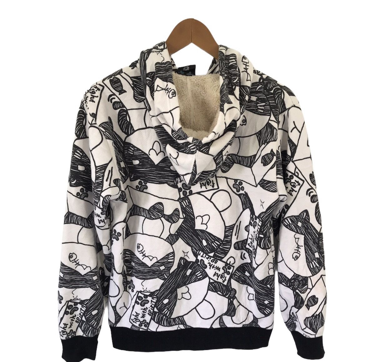 Cartoon Network × Japanese Brand Isogazu Aserazu Overprint Hoodie Jacket Size US M / EU 48-50 / 2 - 2 Thumbnail