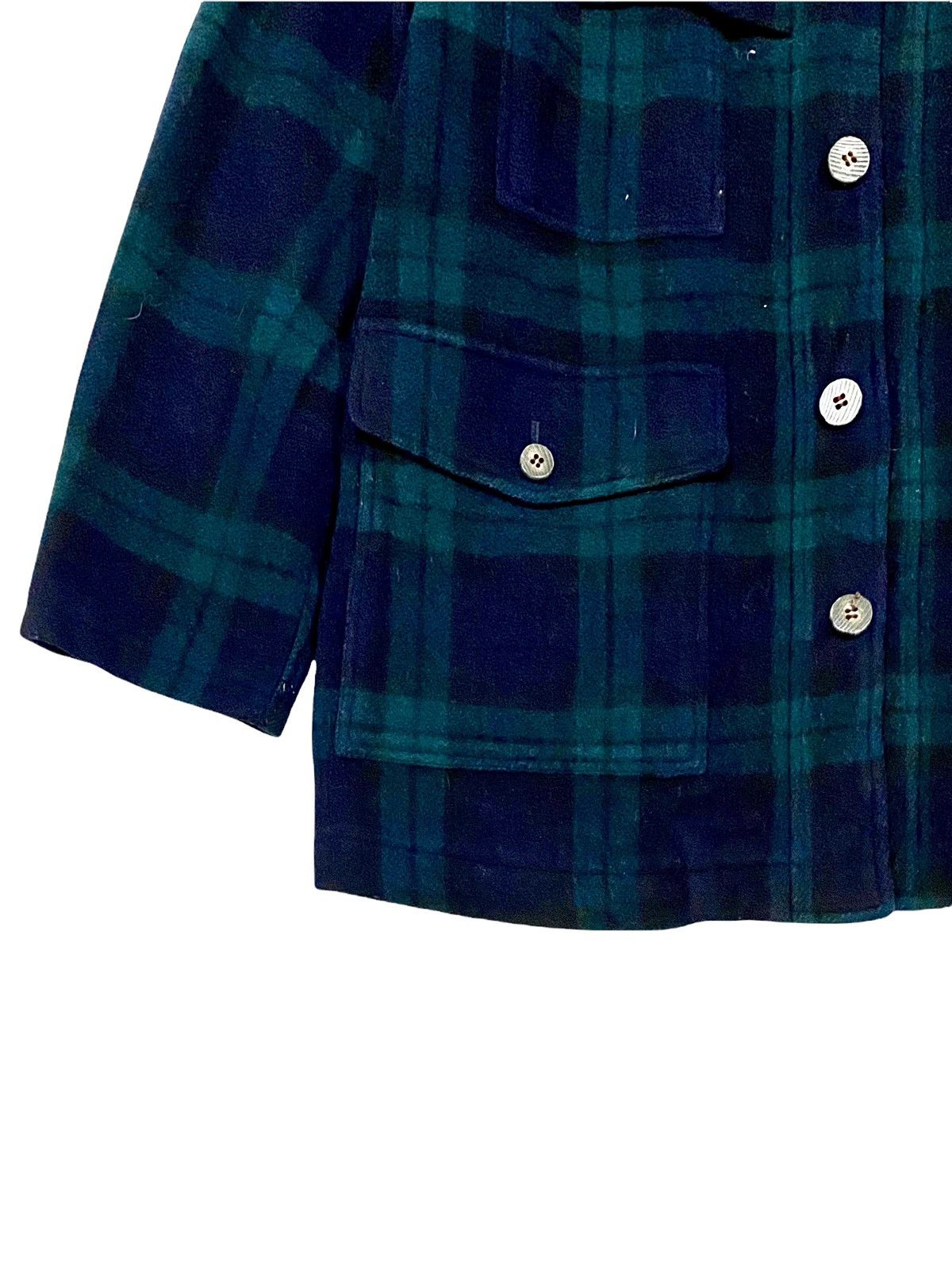 Designer VTG TRADITIONAL NEW YORKER MEN TEKWOOL FLANNEL JACKET PLAID Size US M / EU 48-50 / 2 - 9 Thumbnail