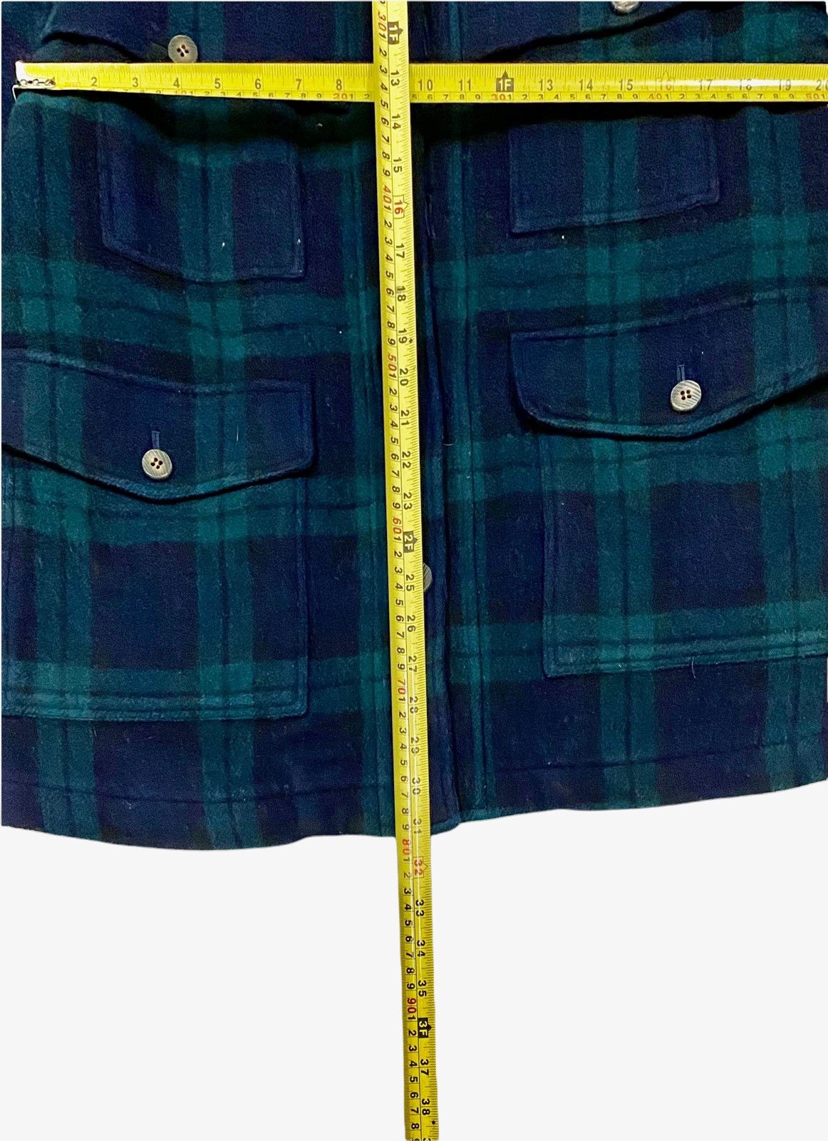 Designer VTG TRADITIONAL NEW YORKER MEN TEKWOOL FLANNEL JACKET PLAID Size US M / EU 48-50 / 2 - 21 Thumbnail