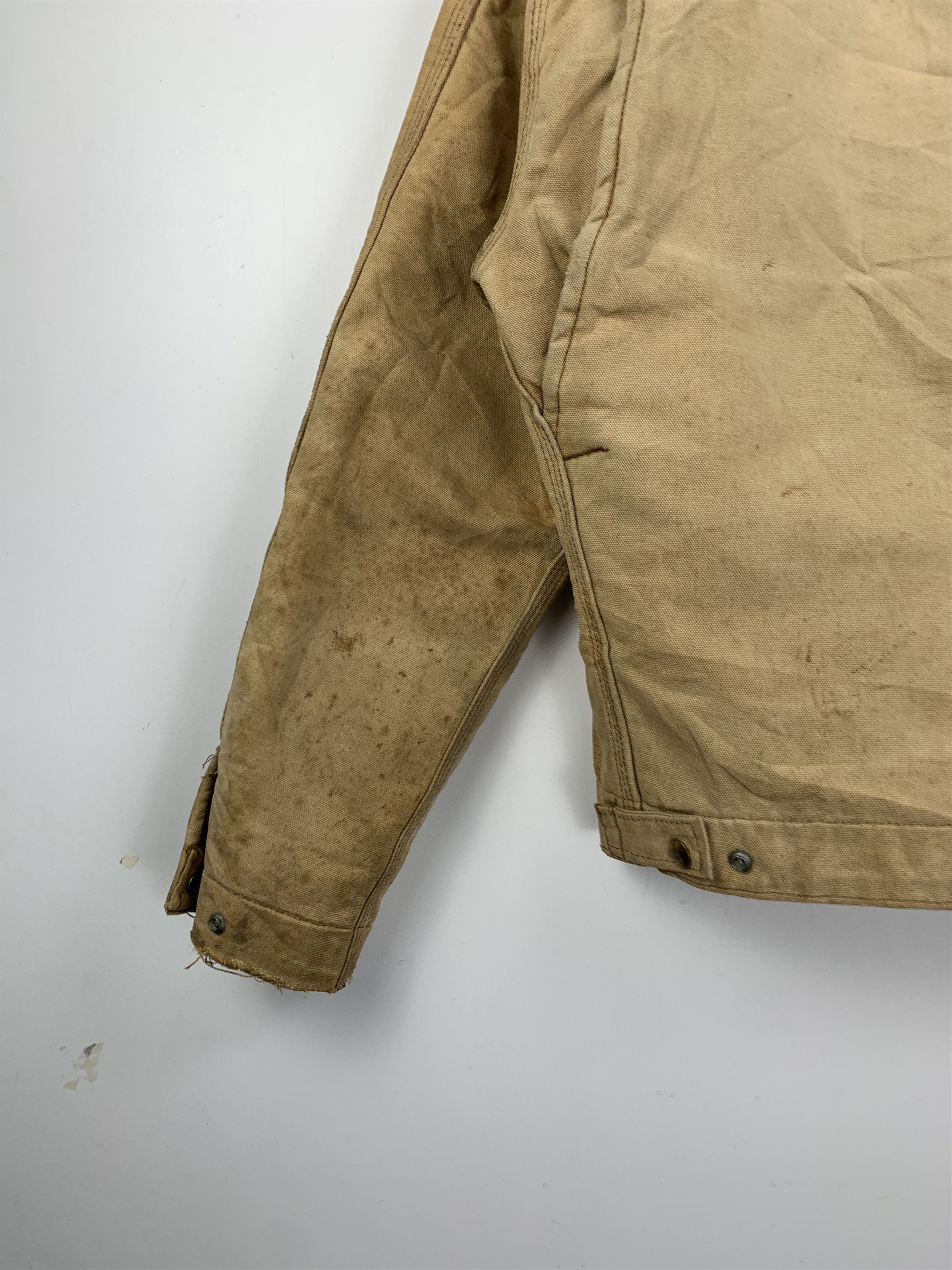 Carhartt Vintage CARHARTT Detroit Durable Zip Up Heavy Duty Jacket Size US L / EU 52-54 / 3 - 12 Thumbnail