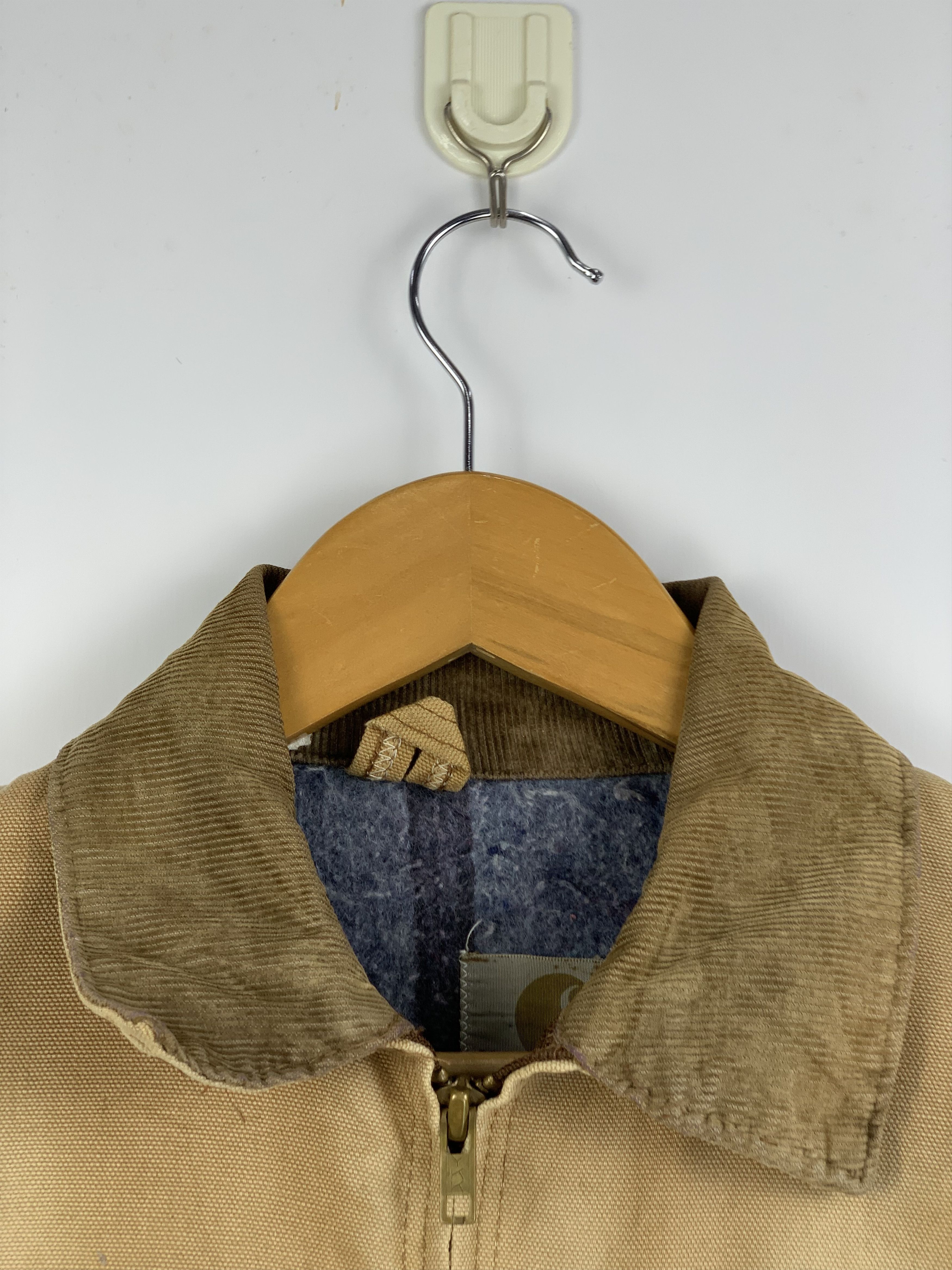 Carhartt Vintage CARHARTT Detroit Durable Zip Up Heavy Duty Jacket Size US L / EU 52-54 / 3 - 3 Thumbnail