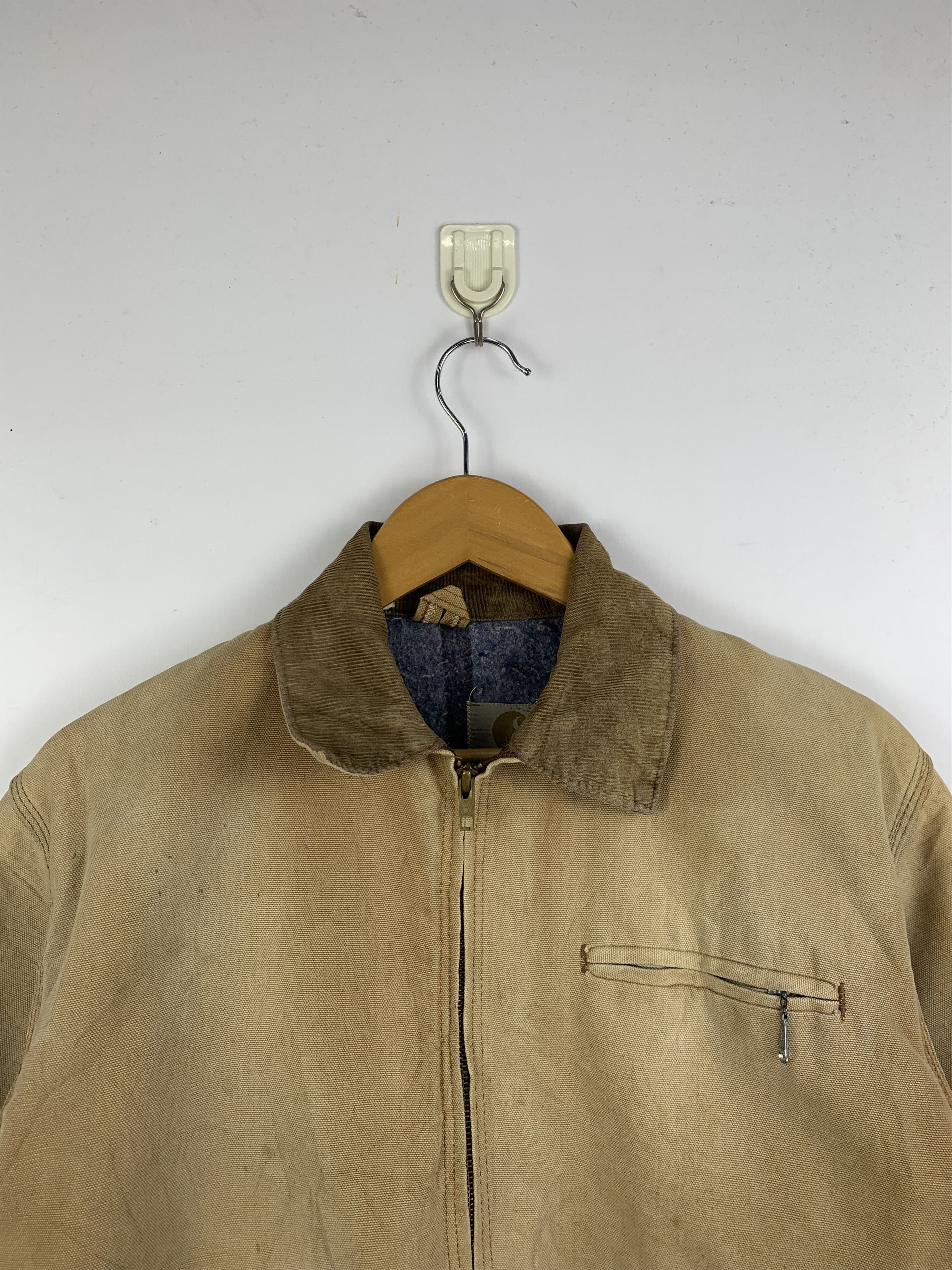 Carhartt Vintage CARHARTT Detroit Durable Zip Up Heavy Duty Jacket Size US L / EU 52-54 / 3 - 4 Thumbnail