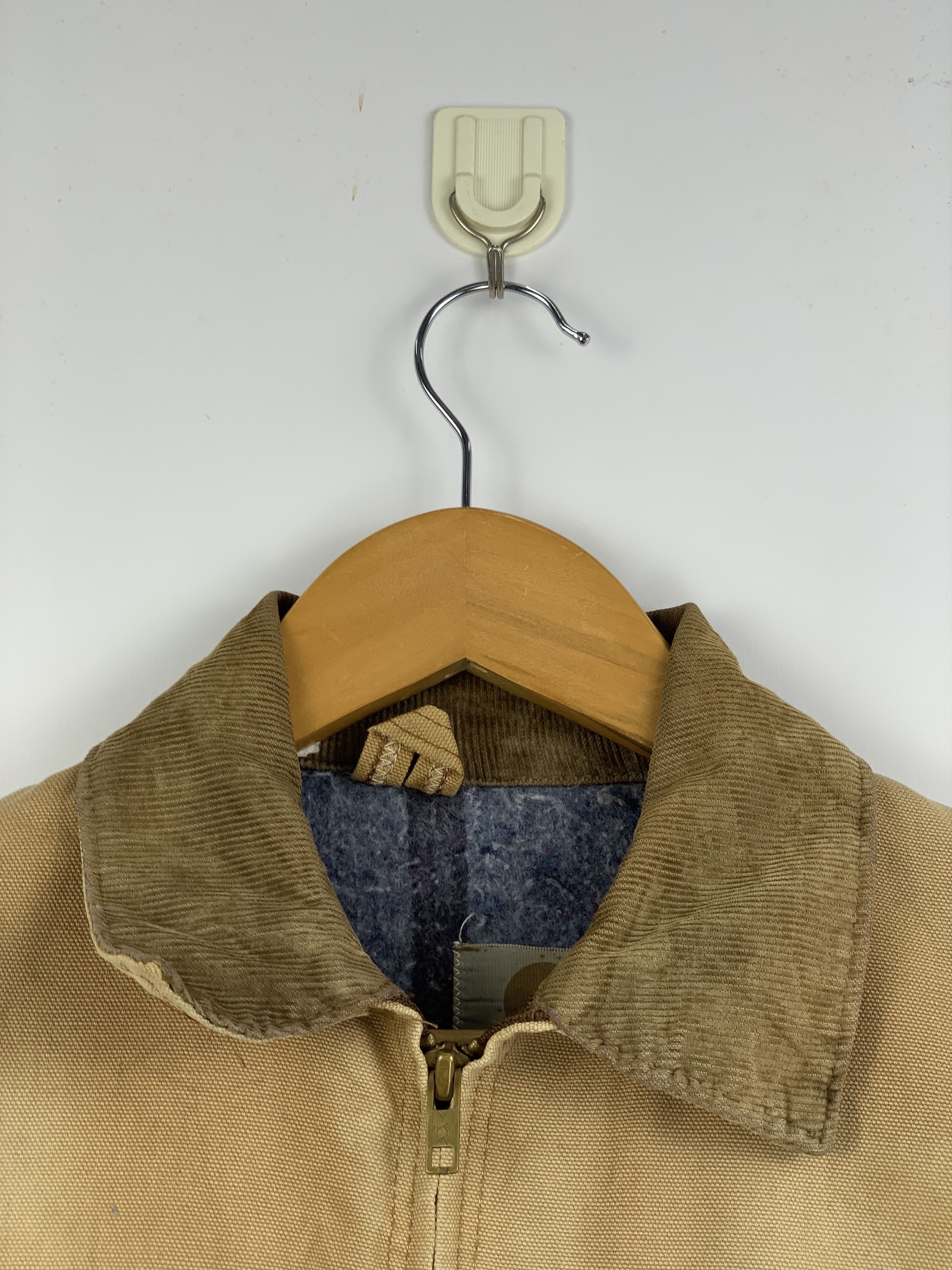 Carhartt Vintage CARHARTT Detroit Durable Zip Up Heavy Duty Jacket Size US L / EU 52-54 / 3 - 2 Thumbnail