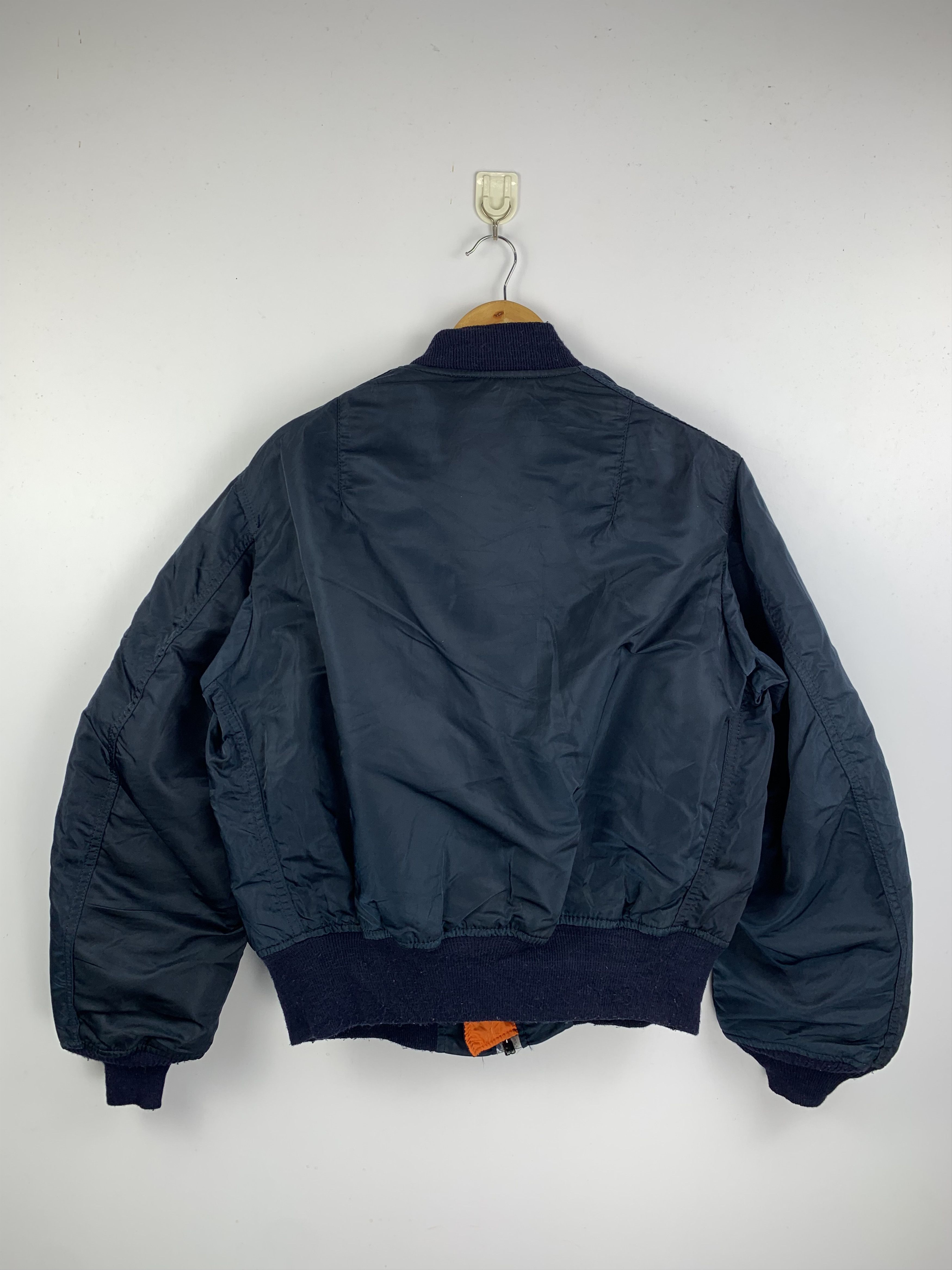 Alpha Industries Vintage ALPHA INDUSTRIES Reversible Bomber Jacket Size US M / EU 48-50 / 2 - 7 Thumbnail