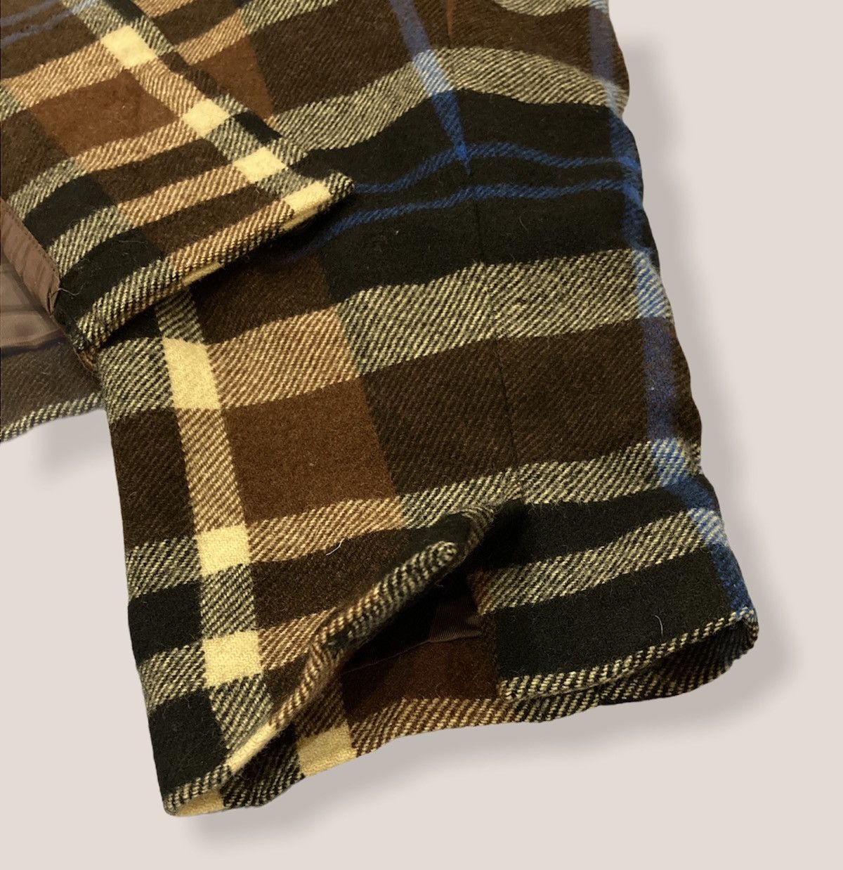 Issey Miyake ISSEY MIYAKE CHECKERED JACKET Size US L / EU 52-54 / 3 - 5 Thumbnail