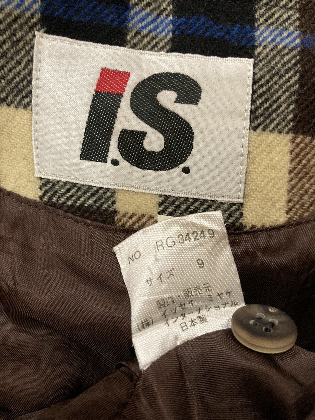 Issey Miyake ISSEY MIYAKE CHECKERED JACKET Size US L / EU 52-54 / 3 - 6 Thumbnail