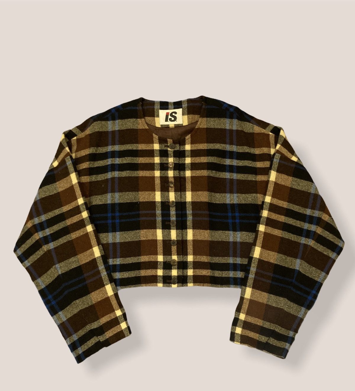 Issey Miyake ISSEY MIYAKE CHECKERED JACKET Size US L / EU 52-54 / 3 - 1 Thumbnail