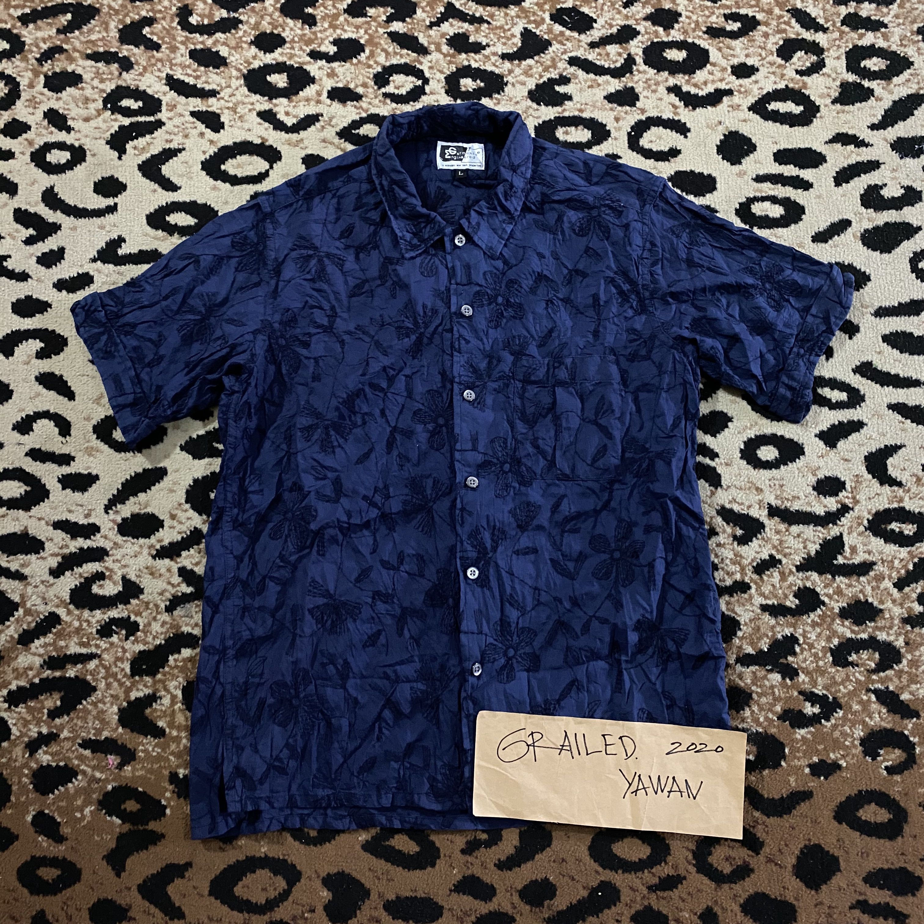 Engineered Garments × Nepenthes Engineered Garments shirt embroidery flower Size US L / EU 52-54 / 3 - 1 Thumbnail