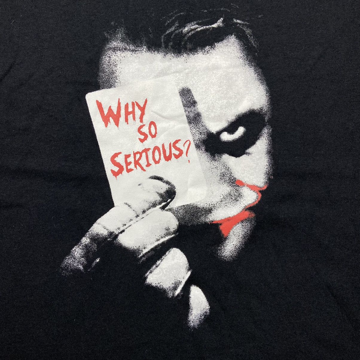 Sci-Fi Fantasy Vintage The Dark Knight Joker Movie T-Shirt Size US M / EU 48-50 / 2 - 3 Thumbnail