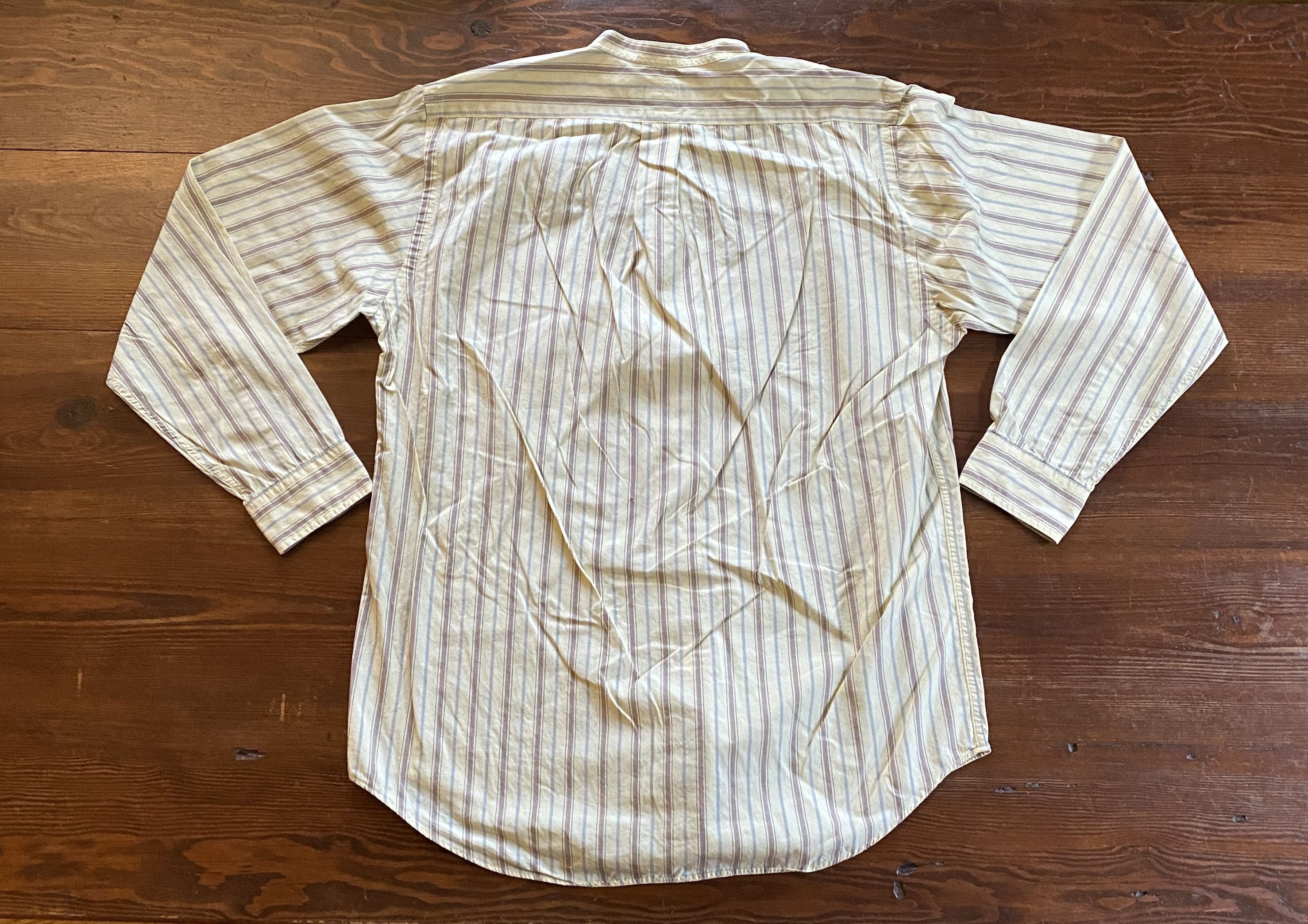 Hunt Club Vintage 90's Hunt Club Standing Collar Long Sleeve Button Up Size US M / EU 48-50 / 2 - 10 Thumbnail