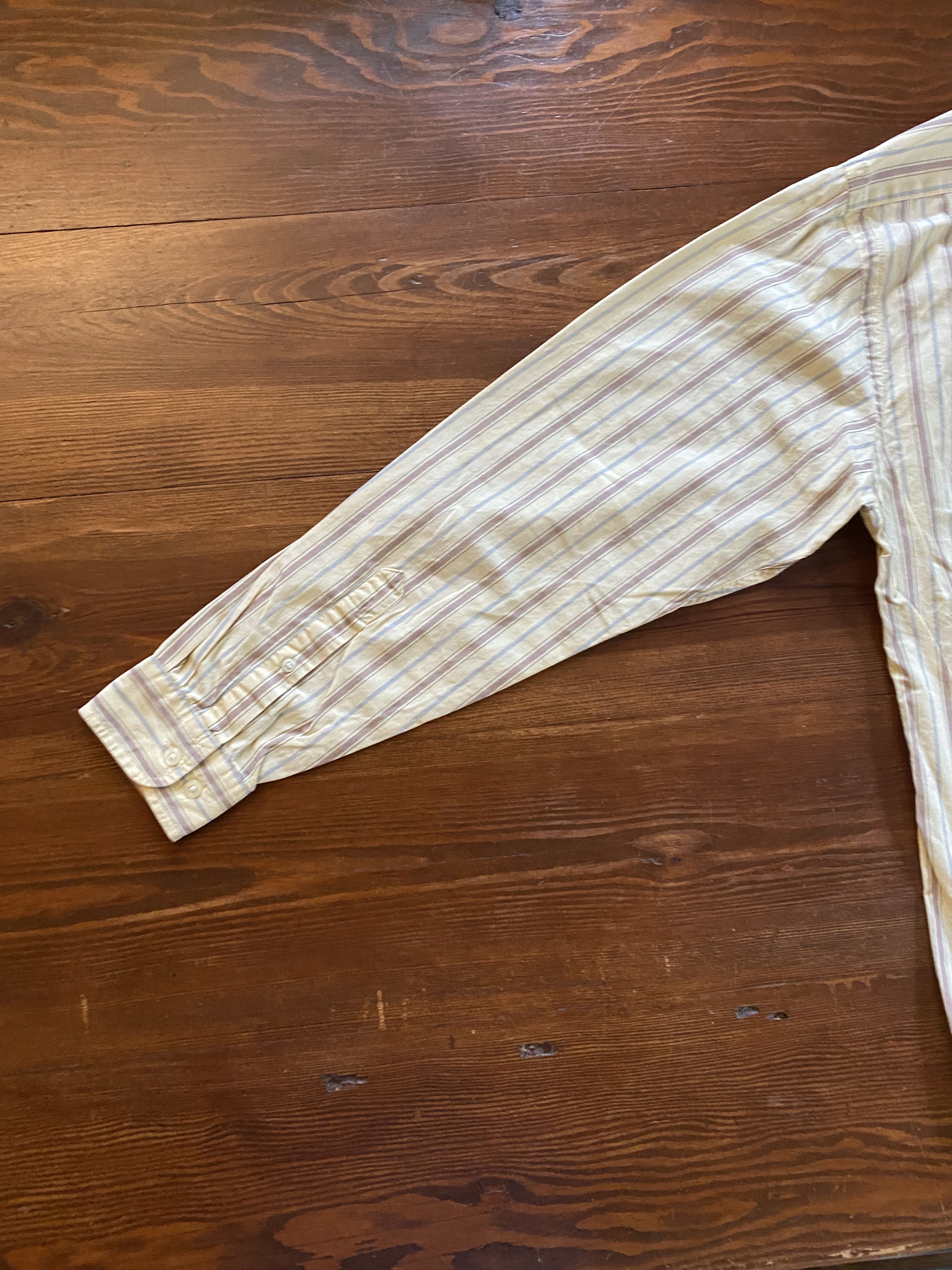 Hunt Club Vintage 90's Hunt Club Standing Collar Long Sleeve Button Up Size US M / EU 48-50 / 2 - 13 Thumbnail