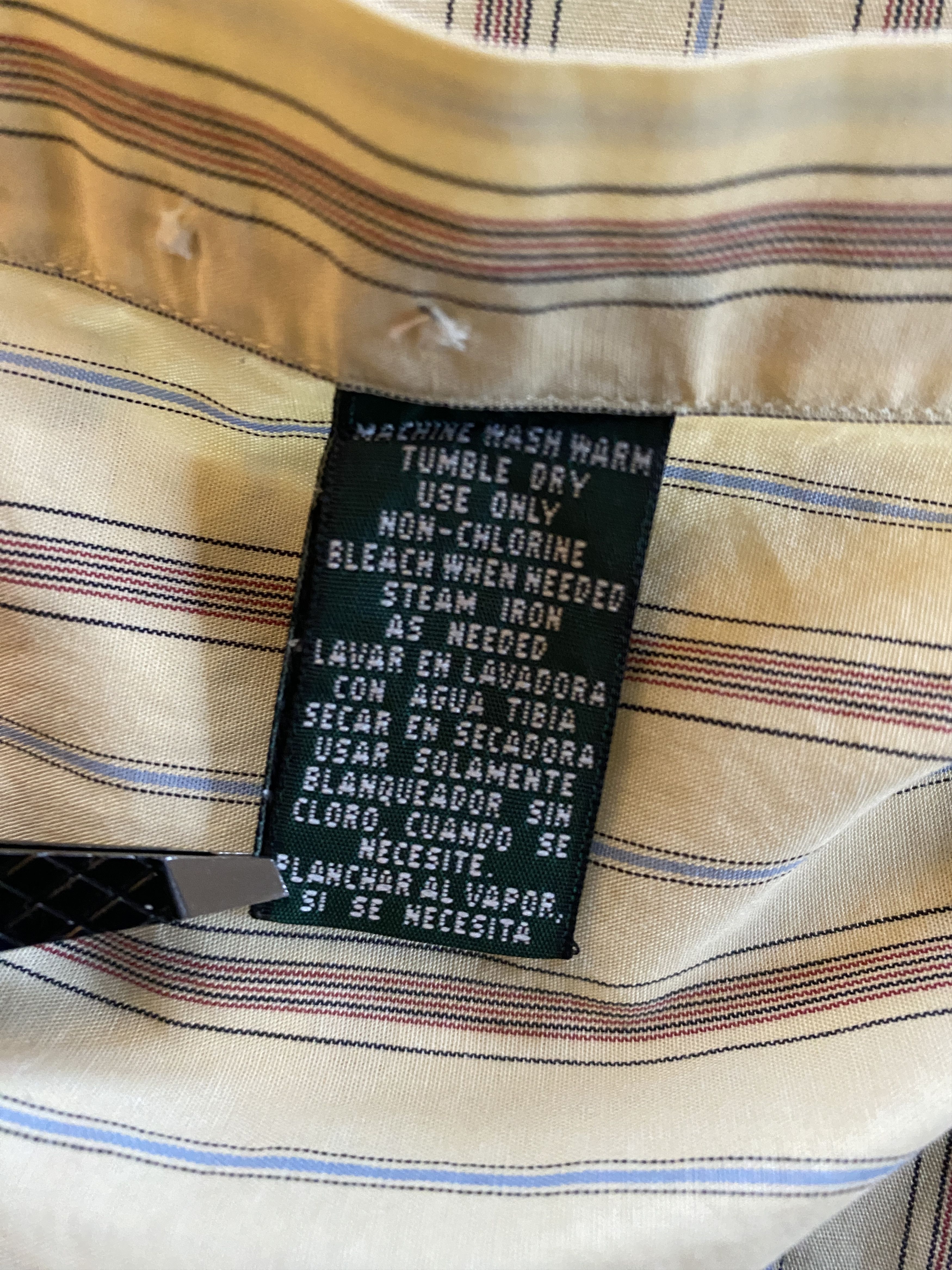 Hunt Club Vintage 90's Hunt Club Standing Collar Long Sleeve Button Up Size US M / EU 48-50 / 2 - 5 Thumbnail
