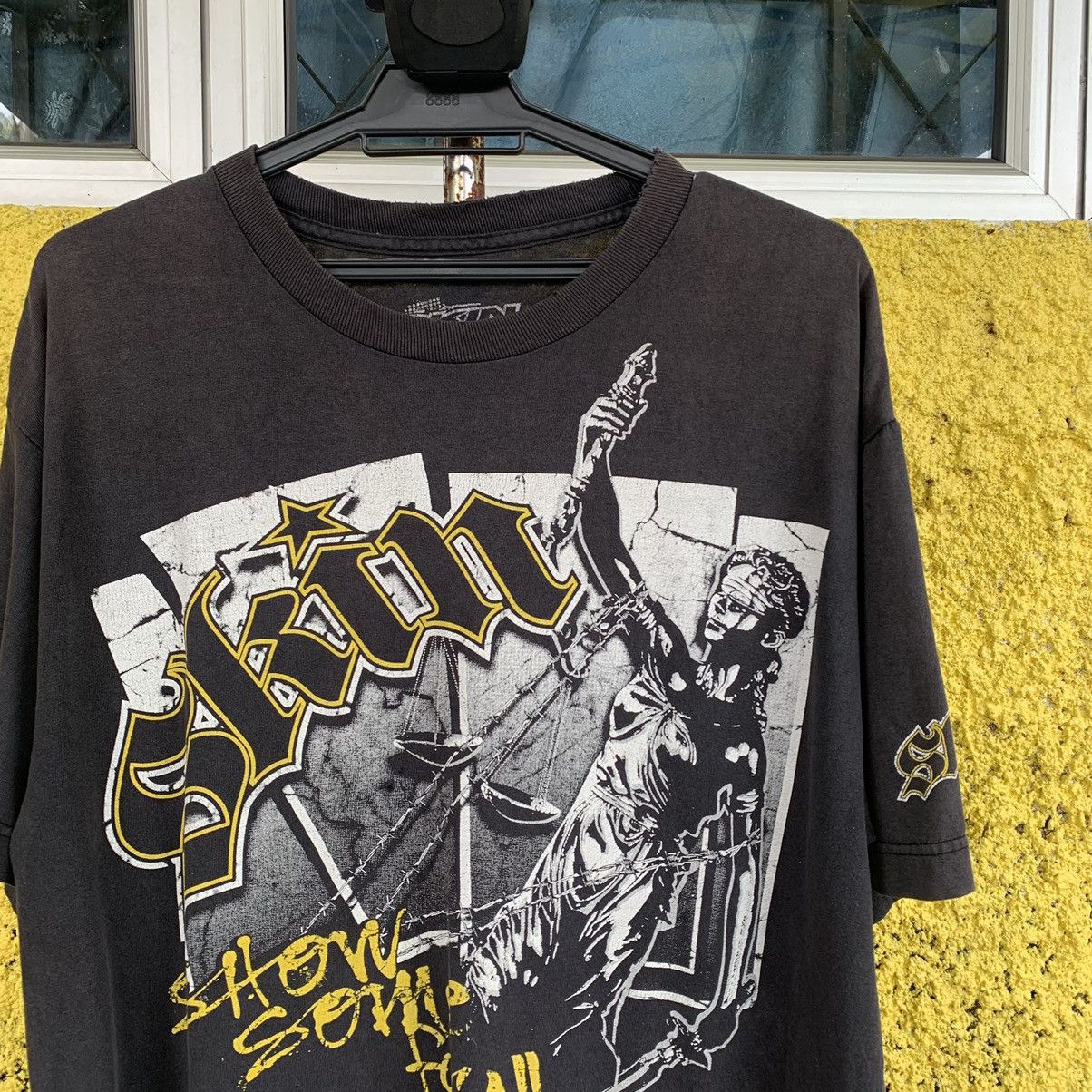 Vintage Skin show some for all black distress tshirt tee Size US L / EU 52-54 / 3 - 2 Thumbnail