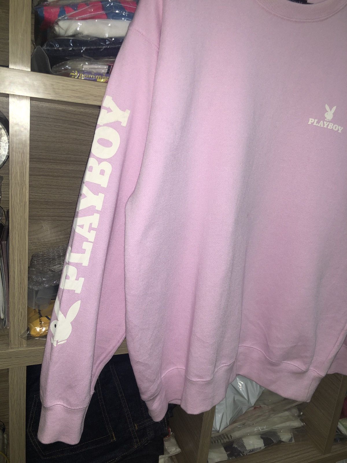 Playboy Playboy Embroidery Big Logo Sweatshirts Size US L / EU 52-54 / 3 - 4 Thumbnail