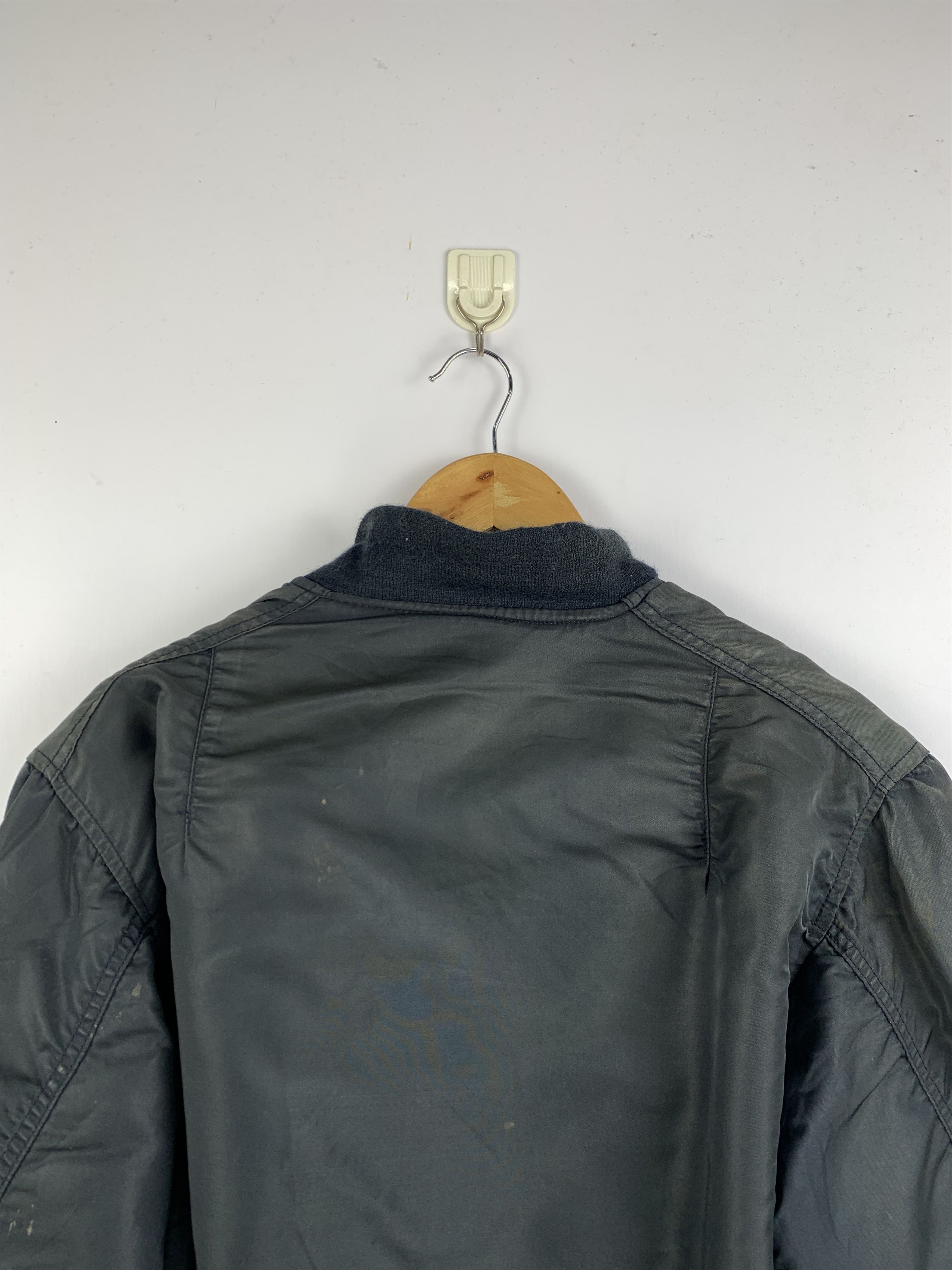 Japanese Brand Vintage Rare Japanese Military MA-1 Bomber Jacket Size US XL / EU 56 / 4 - 7 Thumbnail