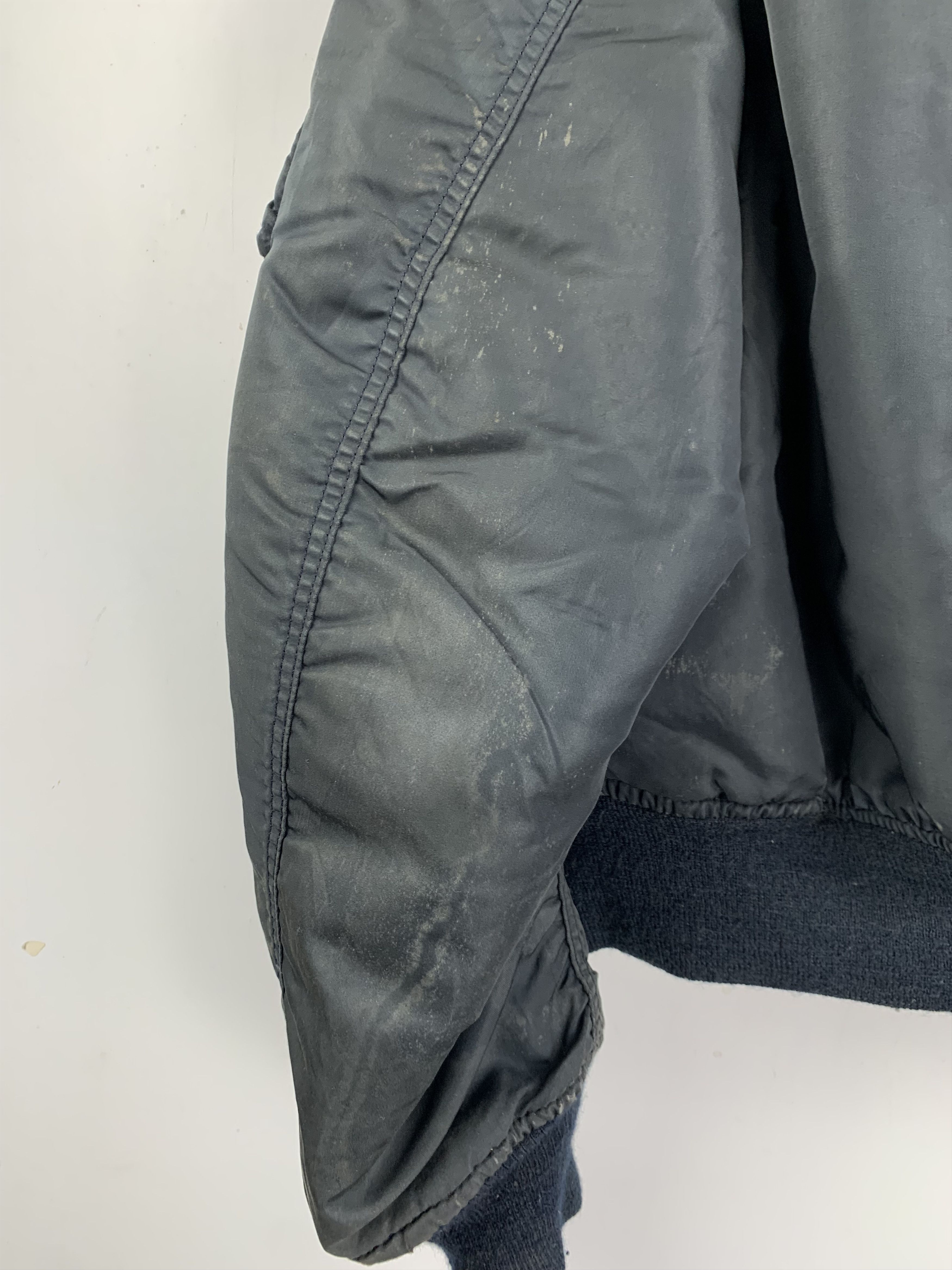 Japanese Brand Vintage Rare Japanese Military MA-1 Bomber Jacket Size US XL / EU 56 / 4 - 8 Thumbnail