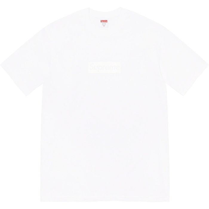 23ss supreme tonal box logo tee black XL-