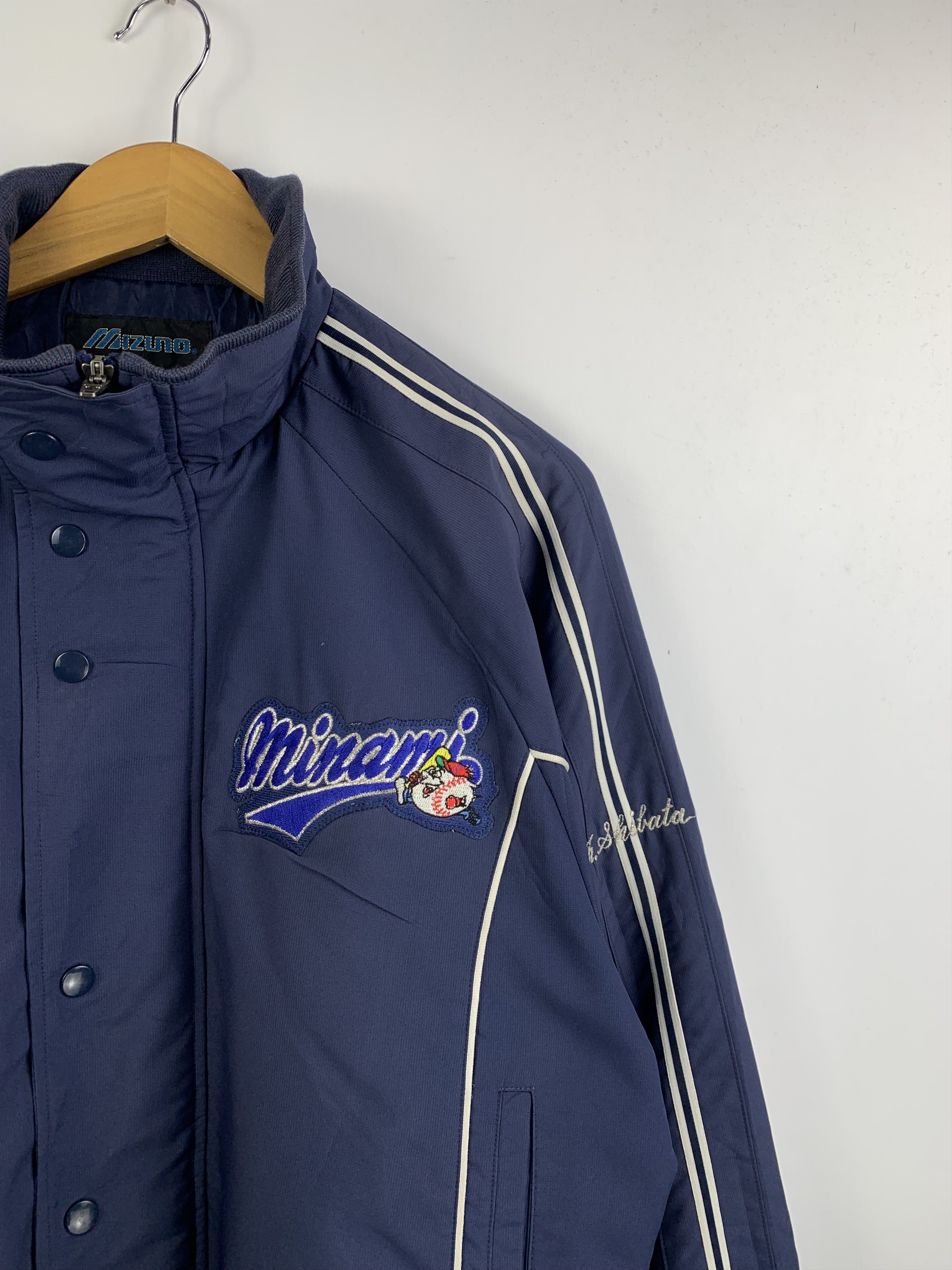 Mizuno Vintage Mizuno Minami Zip Up Sportwear Jacket Size US L / EU 52-54 / 3 - 4 Thumbnail