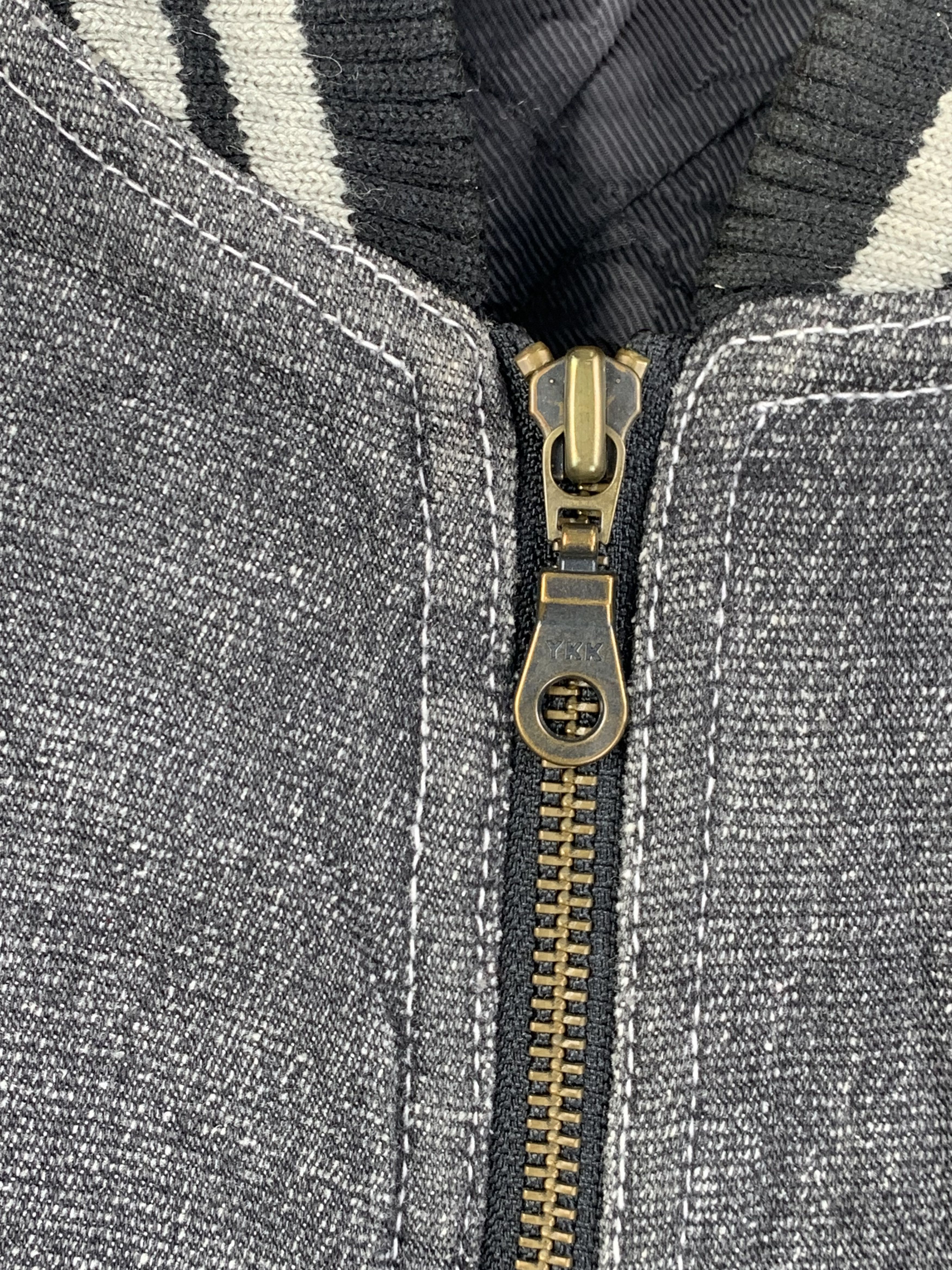 Jean-Louis Scherrer Vintage Fradet Jean Louis Patches Wool Bomber Jacket Size US XL / EU 56 / 4 - 12 Thumbnail