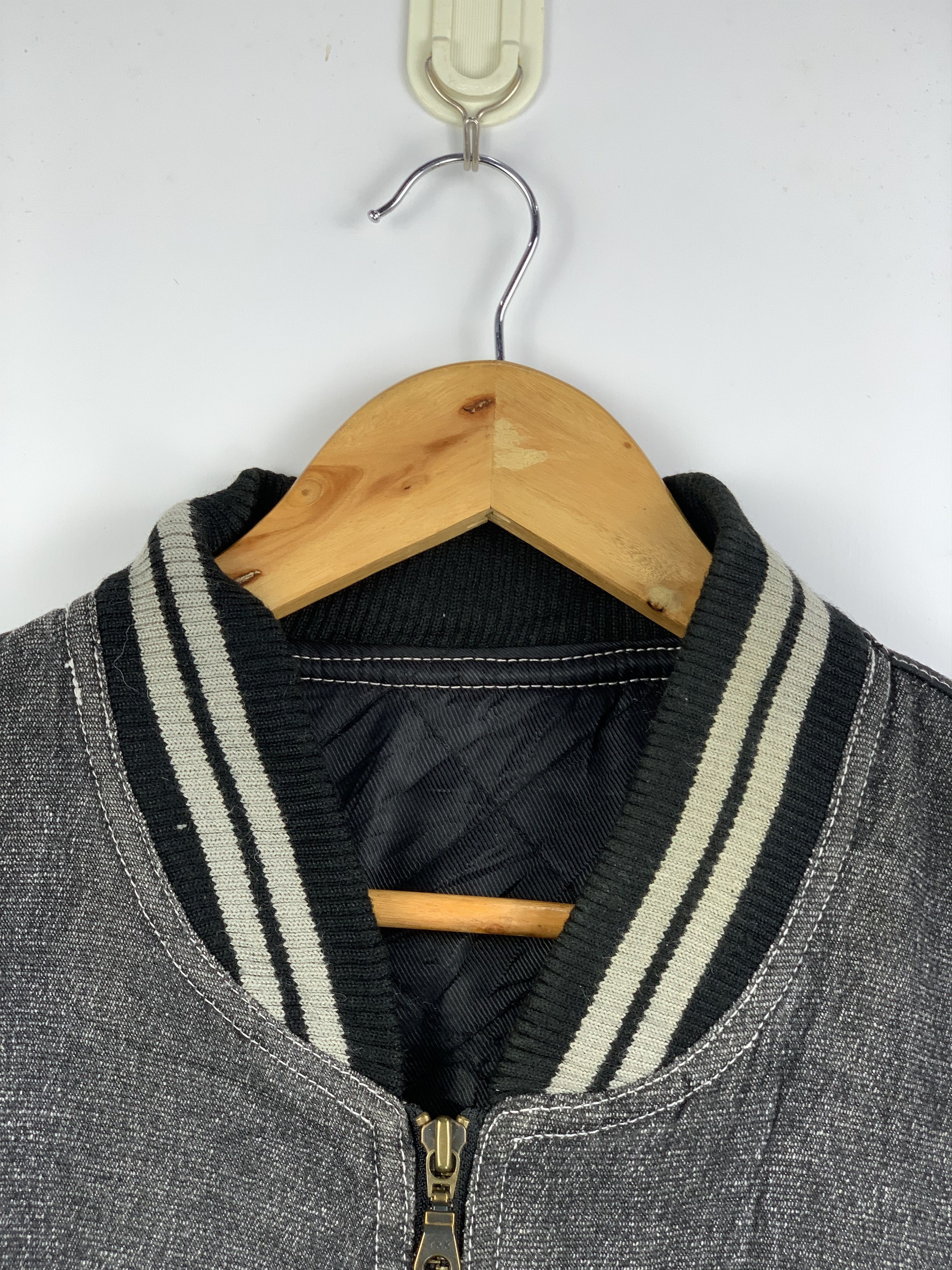 Jean-Louis Scherrer Vintage Fradet Jean Louis Patches Wool Bomber Jacket Size US XL / EU 56 / 4 - 2 Thumbnail