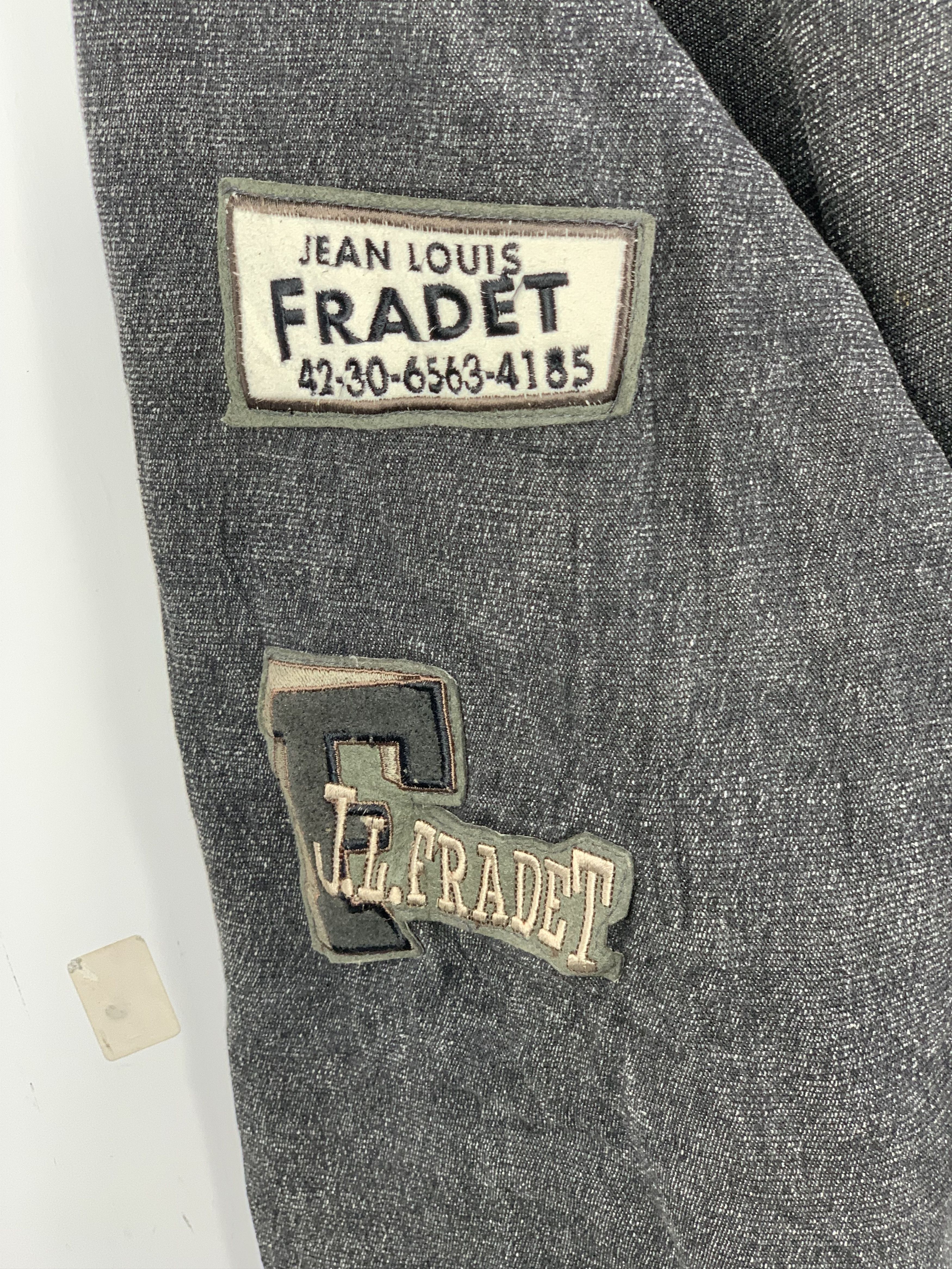 Jean-Louis Scherrer Vintage Fradet Jean Louis Patches Wool Bomber Jacket Size US XL / EU 56 / 4 - 11 Thumbnail
