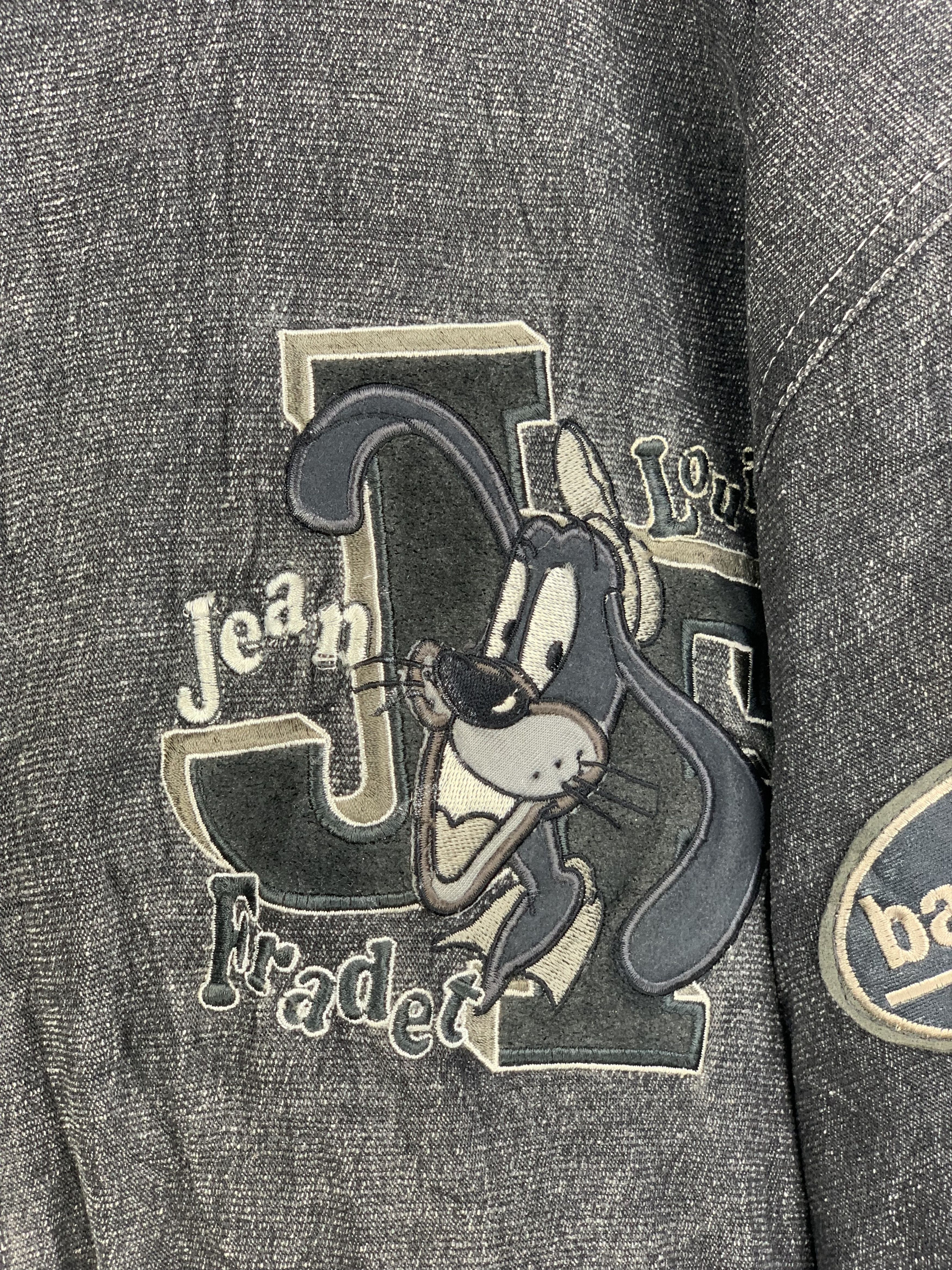 Jean-Louis Scherrer Vintage Fradet Jean Louis Patches Wool Bomber Jacket Size US XL / EU 56 / 4 - 9 Thumbnail