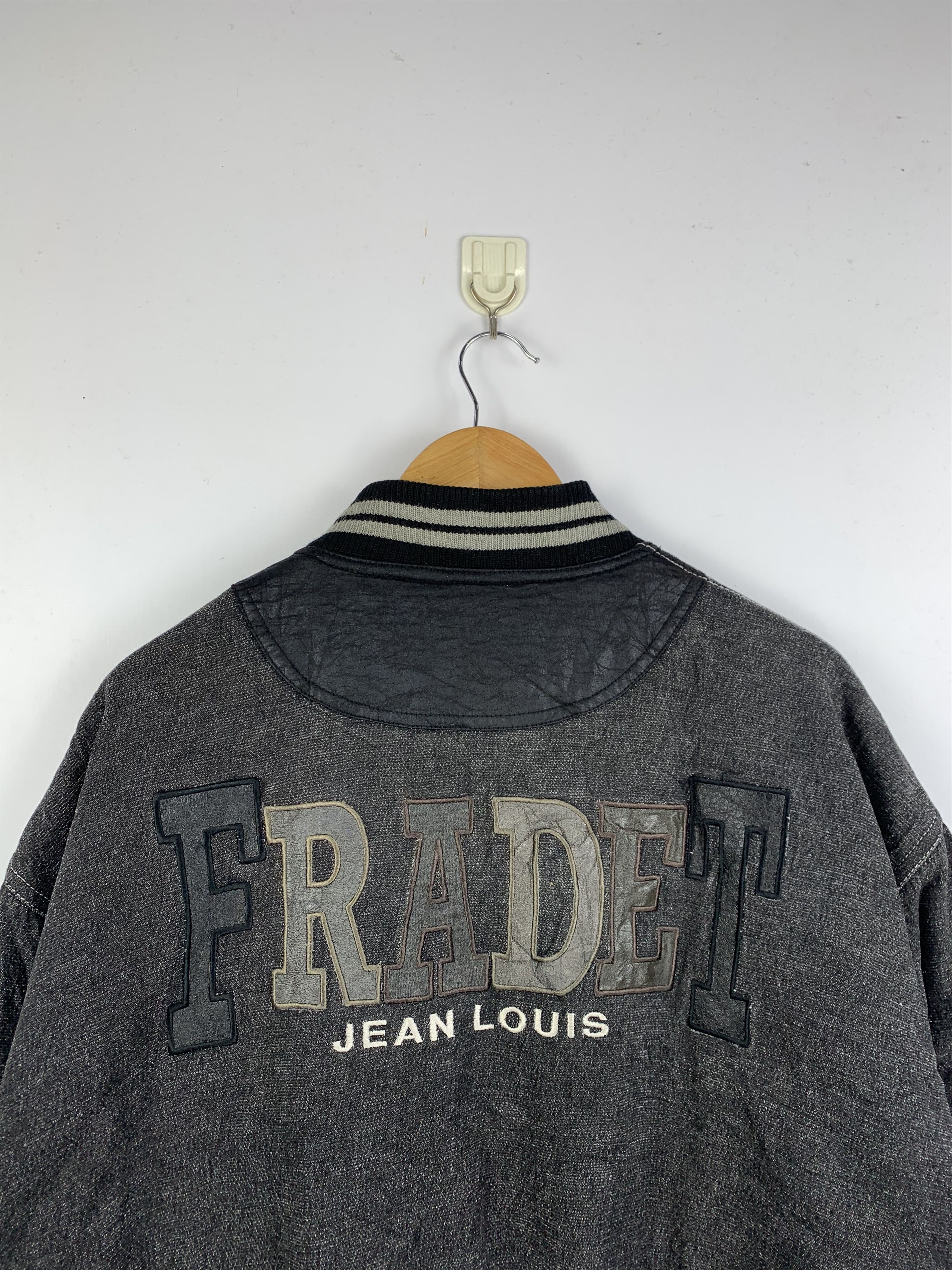 Jean-Louis Scherrer Vintage Fradet Jean Louis Patches Wool Bomber Jacket Size US XL / EU 56 / 4 - 7 Thumbnail