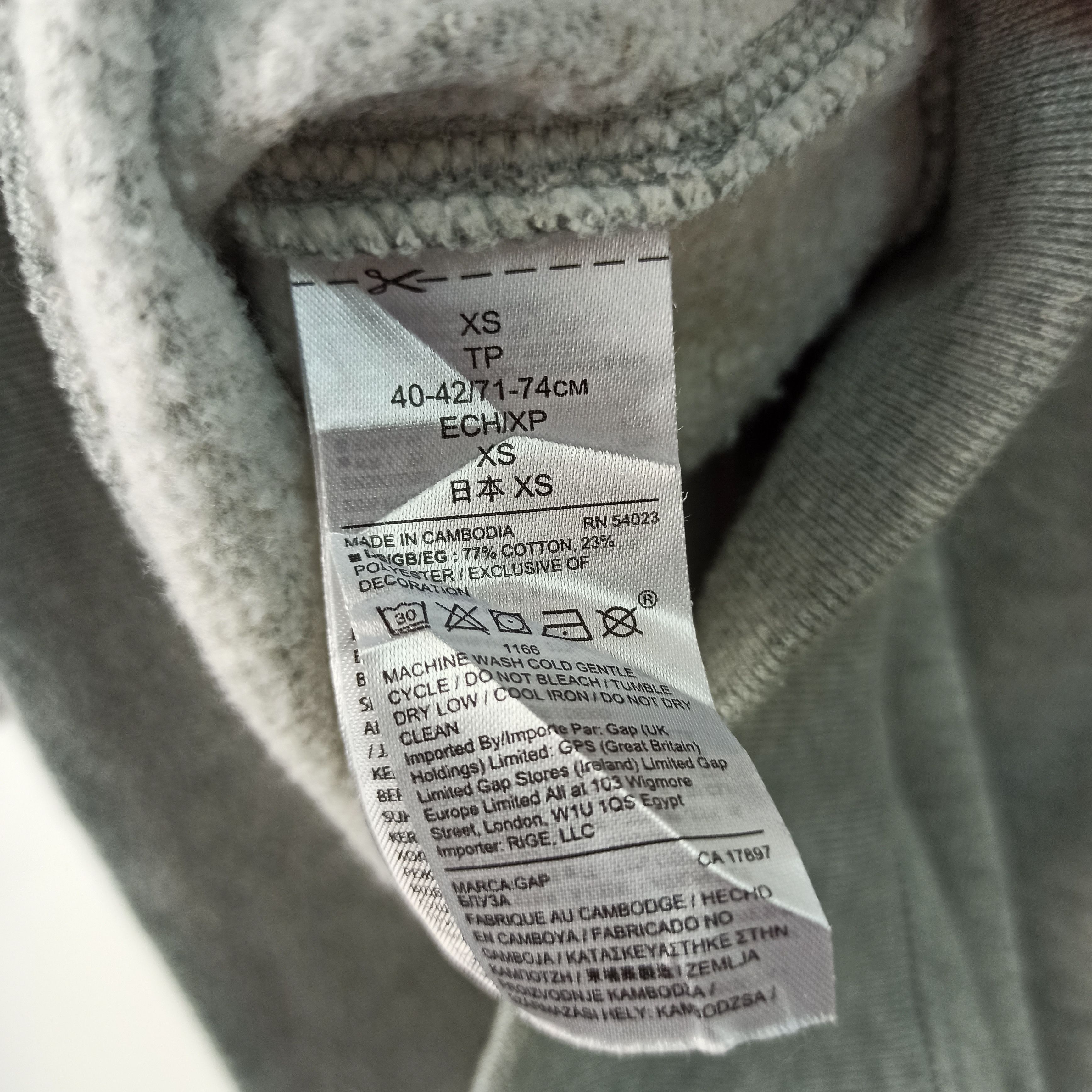 Gap 🔥STEALS🔥 Rare Gap Sweatshirt Big Logo Crewneck Size US XS / EU 42 / 0 - 8 Thumbnail