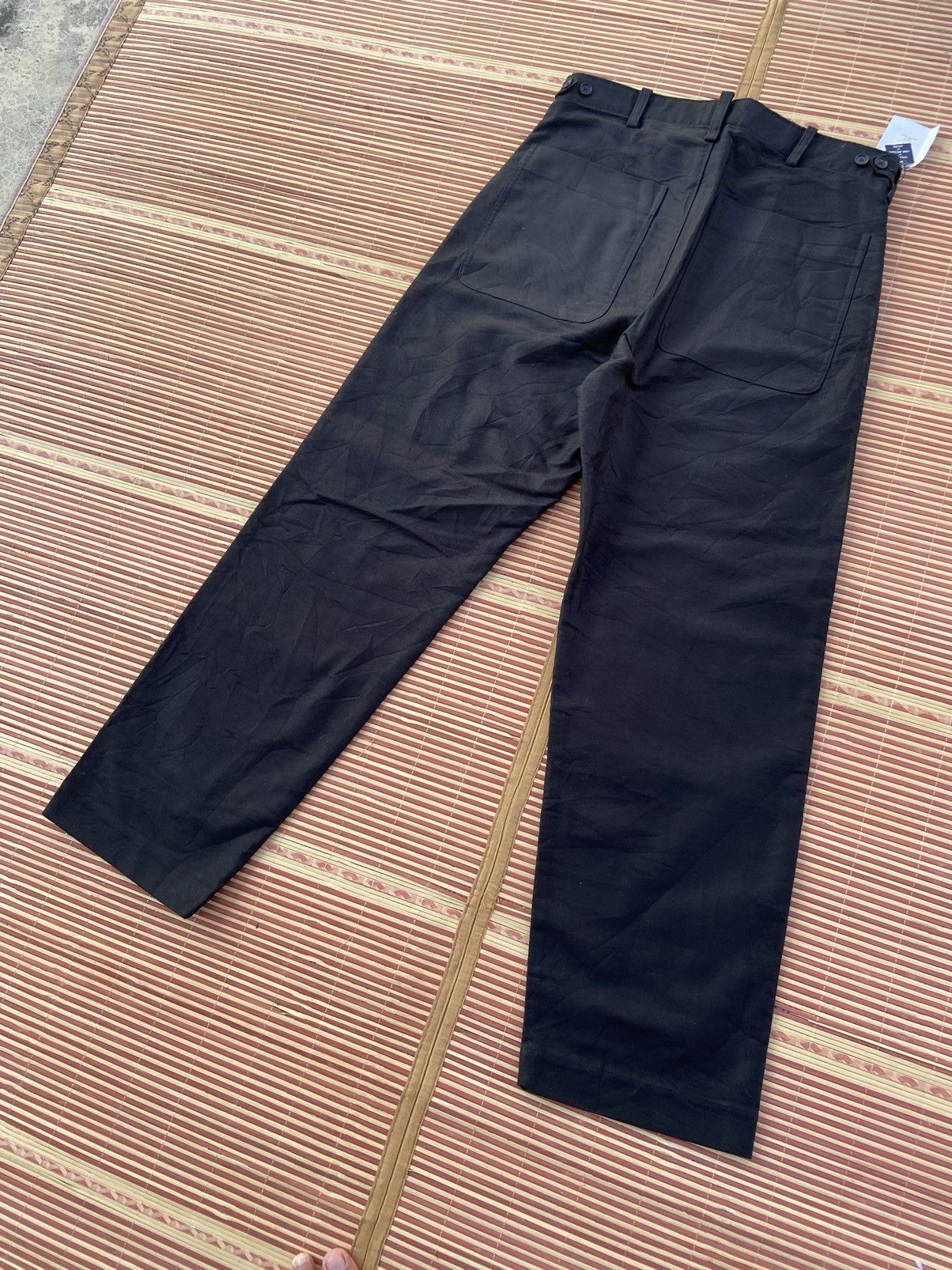 image of Designer Brena Tailored By One Artisan In Japan Pant in Black, Men's (Size 33)