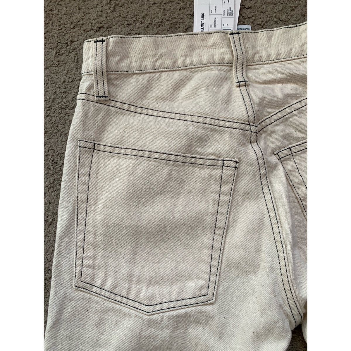 Helmut Lang HELMUT LANG MASC HI EMBROIDERED LOGO JEANS Size US 29 - 7 Thumbnail